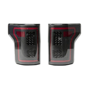 Raxiom Raxiom 15-17 Ford F-150 LED Tail Lights w/ SEQL Turn Signals- Black Housing (Clear Lens)