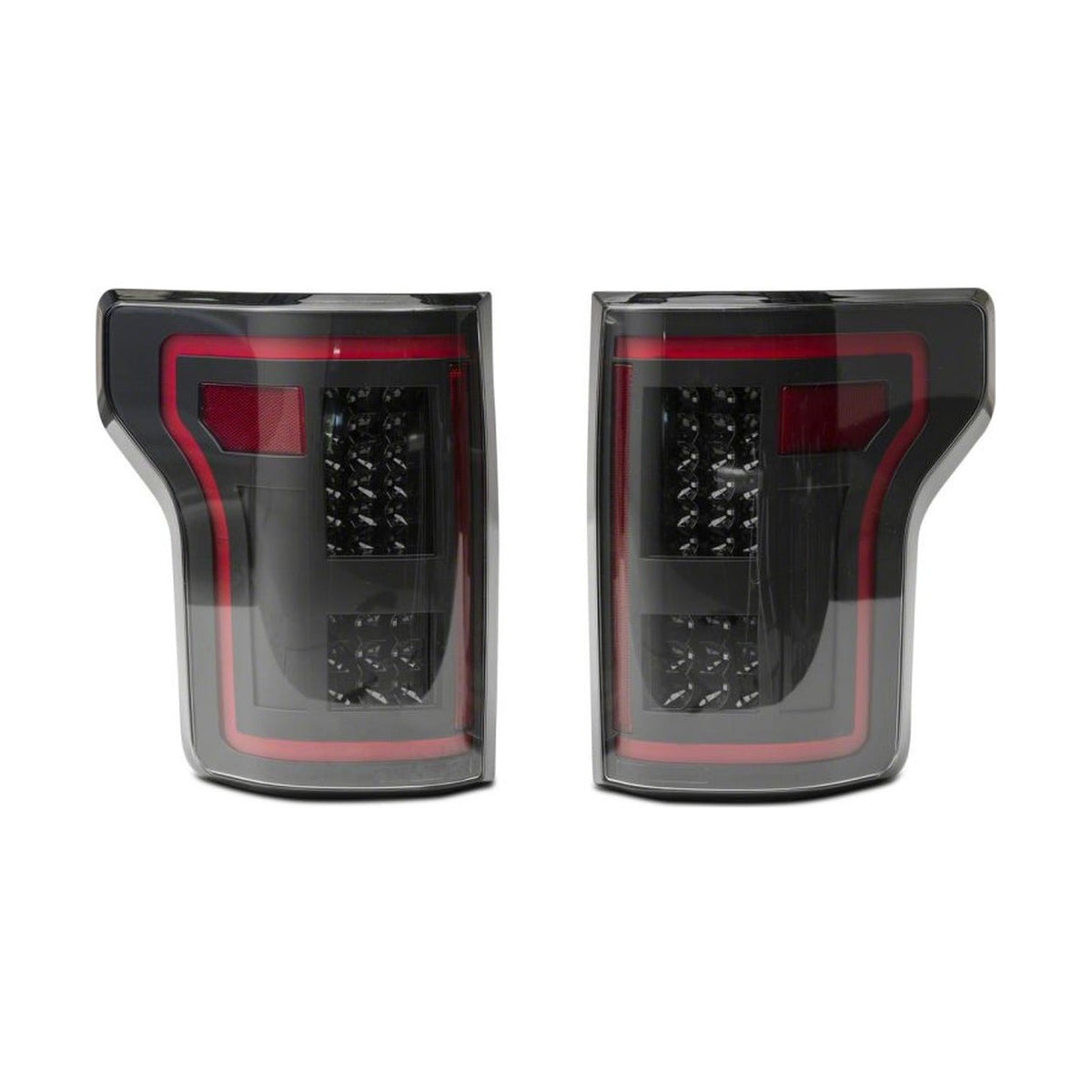 Raxiom Raxiom 15-17 Ford F-150 LED Tail Lights w/ SEQL Turn Signals- Black Housing (Clear Lens)