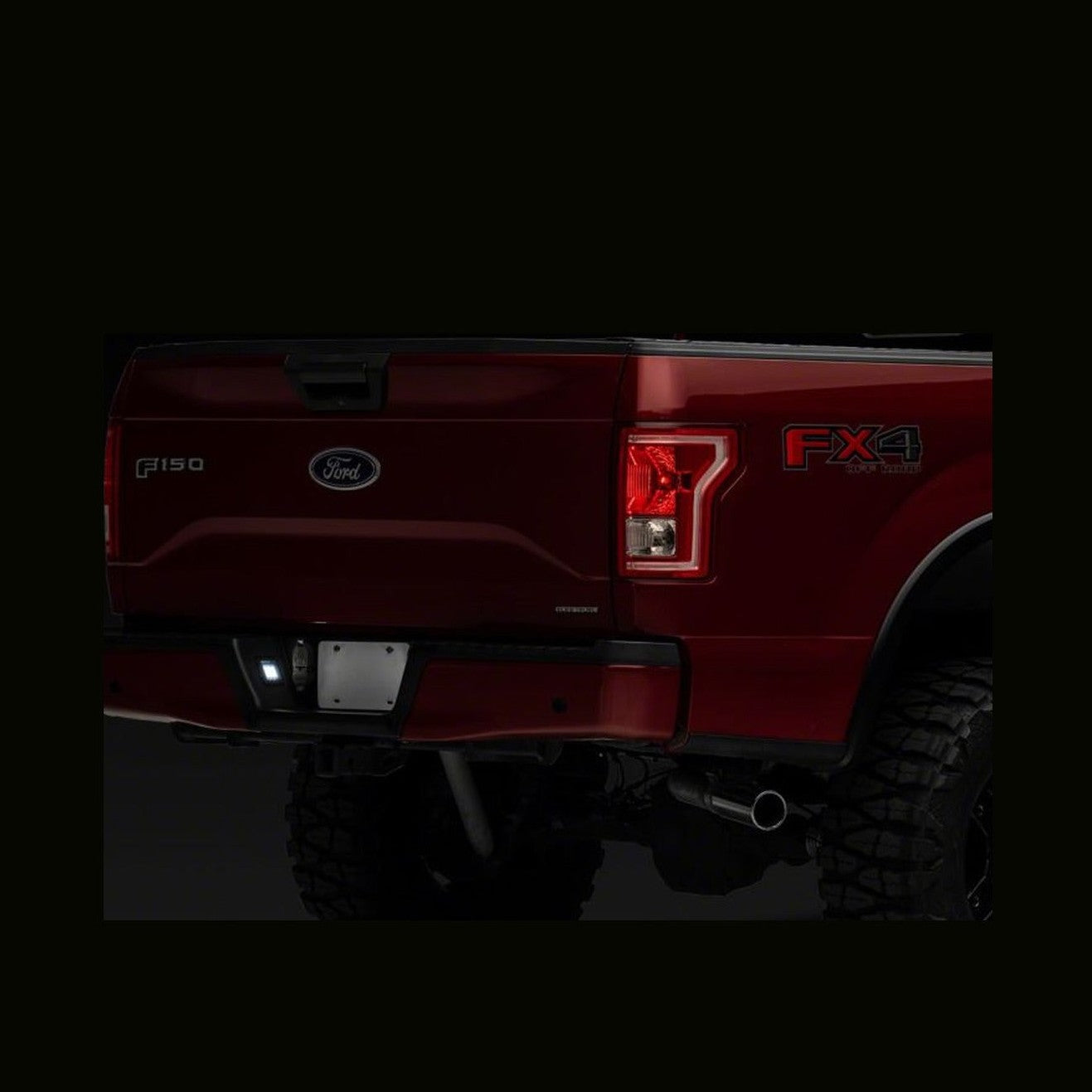 Raxiom Raxiom 07-14 Ford F-150 Axial Series LED License Plate Lamps- Smoked