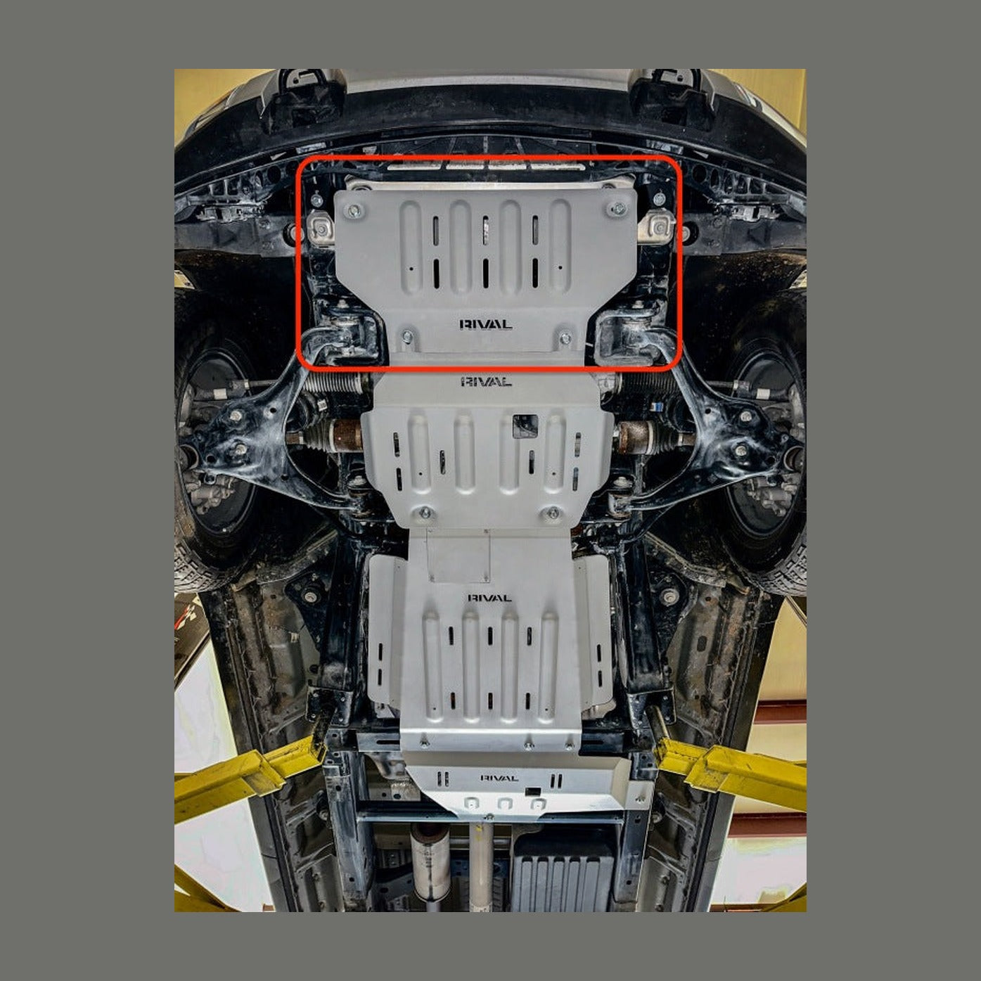 Rival 4x4 RIVAL 15-26 Ford F-150 EcoBoost/V8 21-26 Ford F-150 PowerBoost Aluminum Radiator Skid Plate