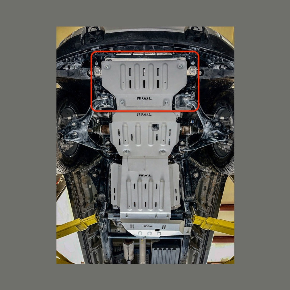 Rival 4x4 RIVAL 15-26 Ford F-150 EcoBoost/V8 21-26 Ford F-150 PowerBoost Aluminum Radiator Skid Plate