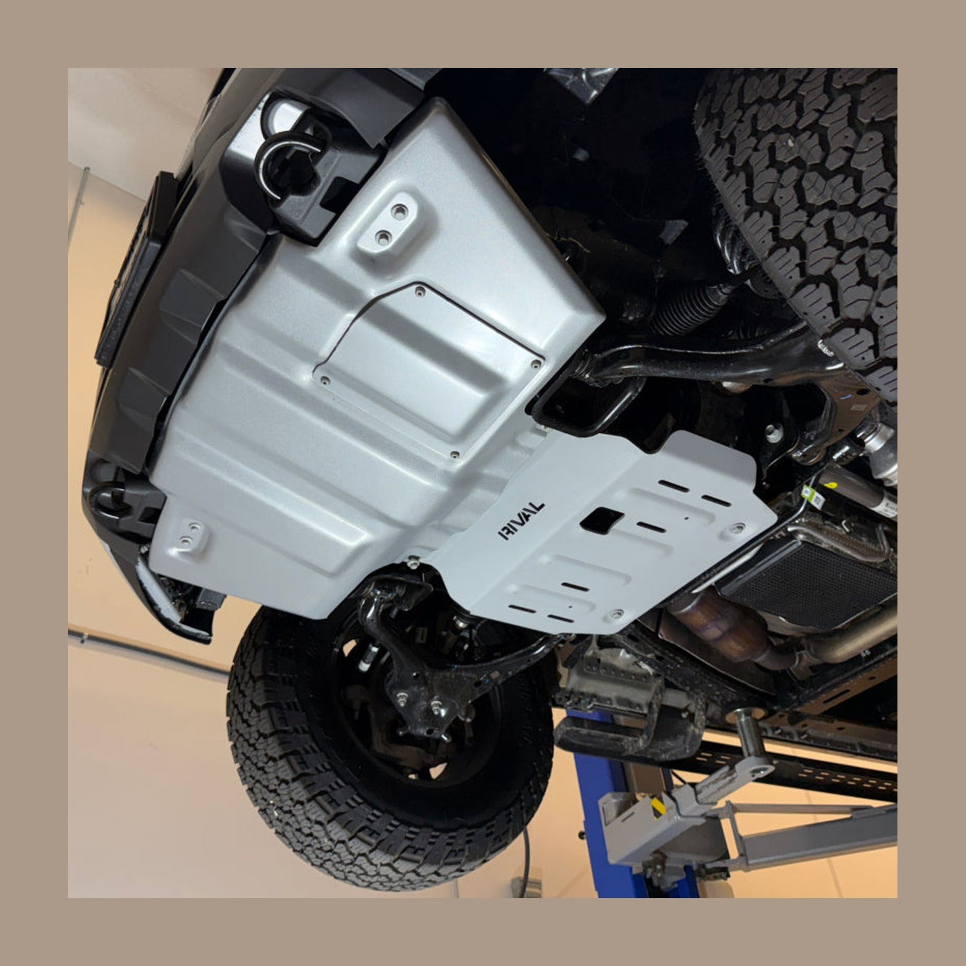 Rival 4x4 RIVAL 15-26 Ford F-150 EcoBoost/V8 21-26 Ford F-150 PowerBoost Aluminum Engine Skid Plate