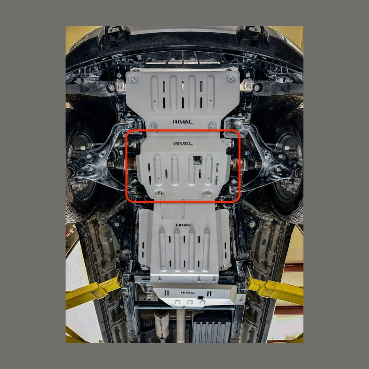 Rival 4x4 RIVAL 15-26 Ford F-150 EcoBoost/V8 21-26 Ford F-150 PowerBoost Aluminum Engine Skid Plate