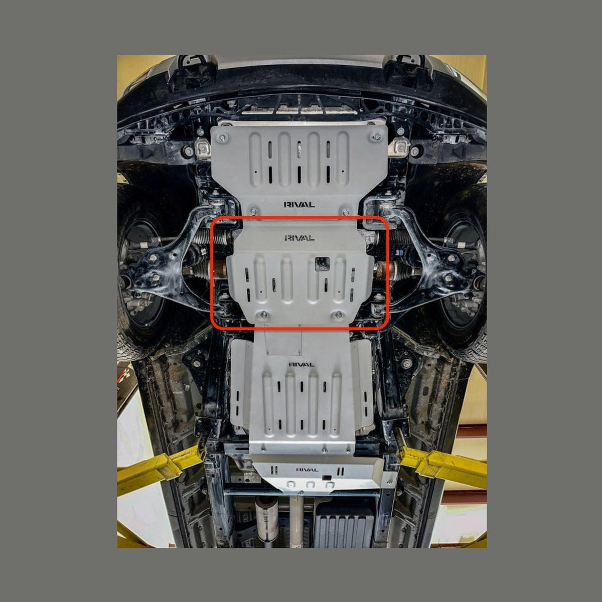 Rival 4x4 RIVAL 15-26 Ford F-150 EcoBoost/V8 21-26 Ford F-150 PowerBoost Aluminum Engine Skid Plate