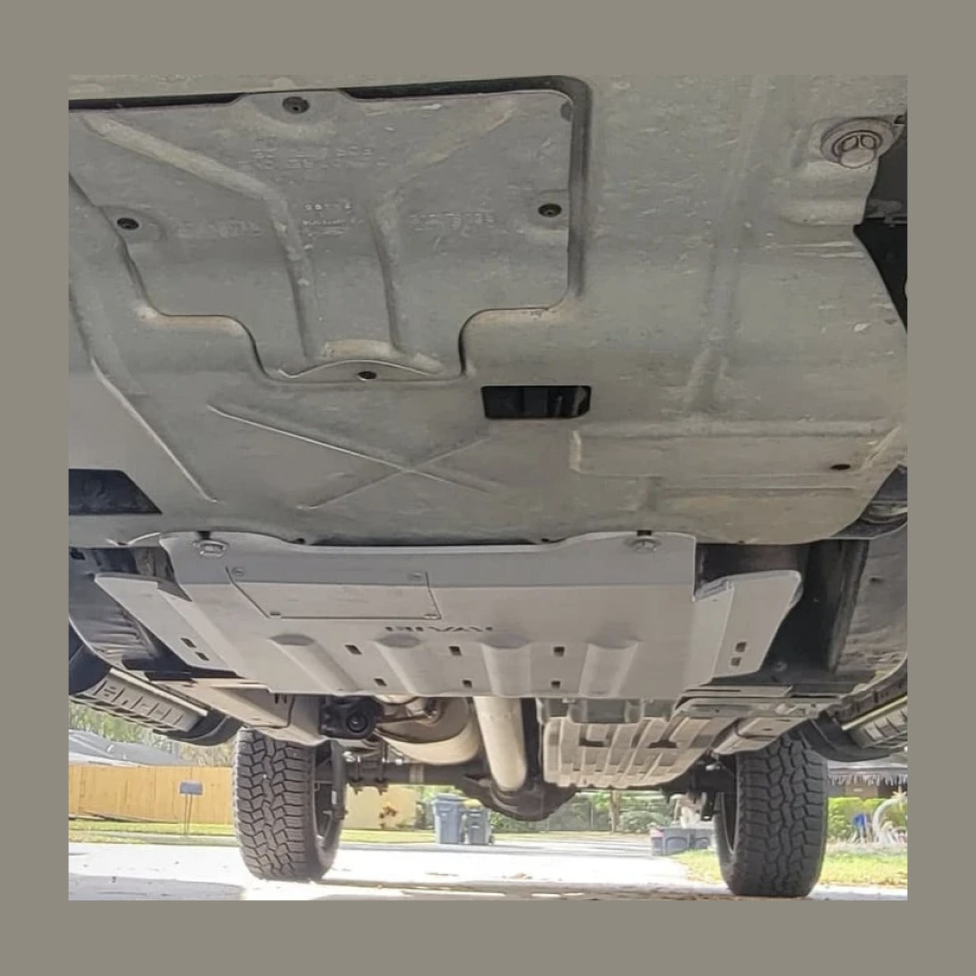 Rival 4x4 Rival 2015-2026 Ford F150 EcoBoost Only Aluminum Transmission Catalytic Converter Skid Plate
