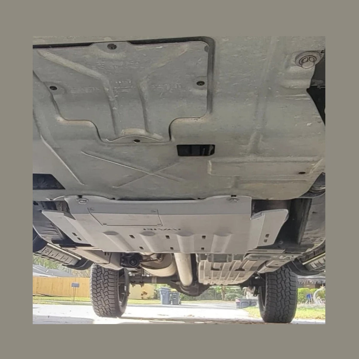 Rival 4x4 Rival 2015-2026 Ford F150 EcoBoost Only Aluminum Transmission Catalytic Converter Skid Plate