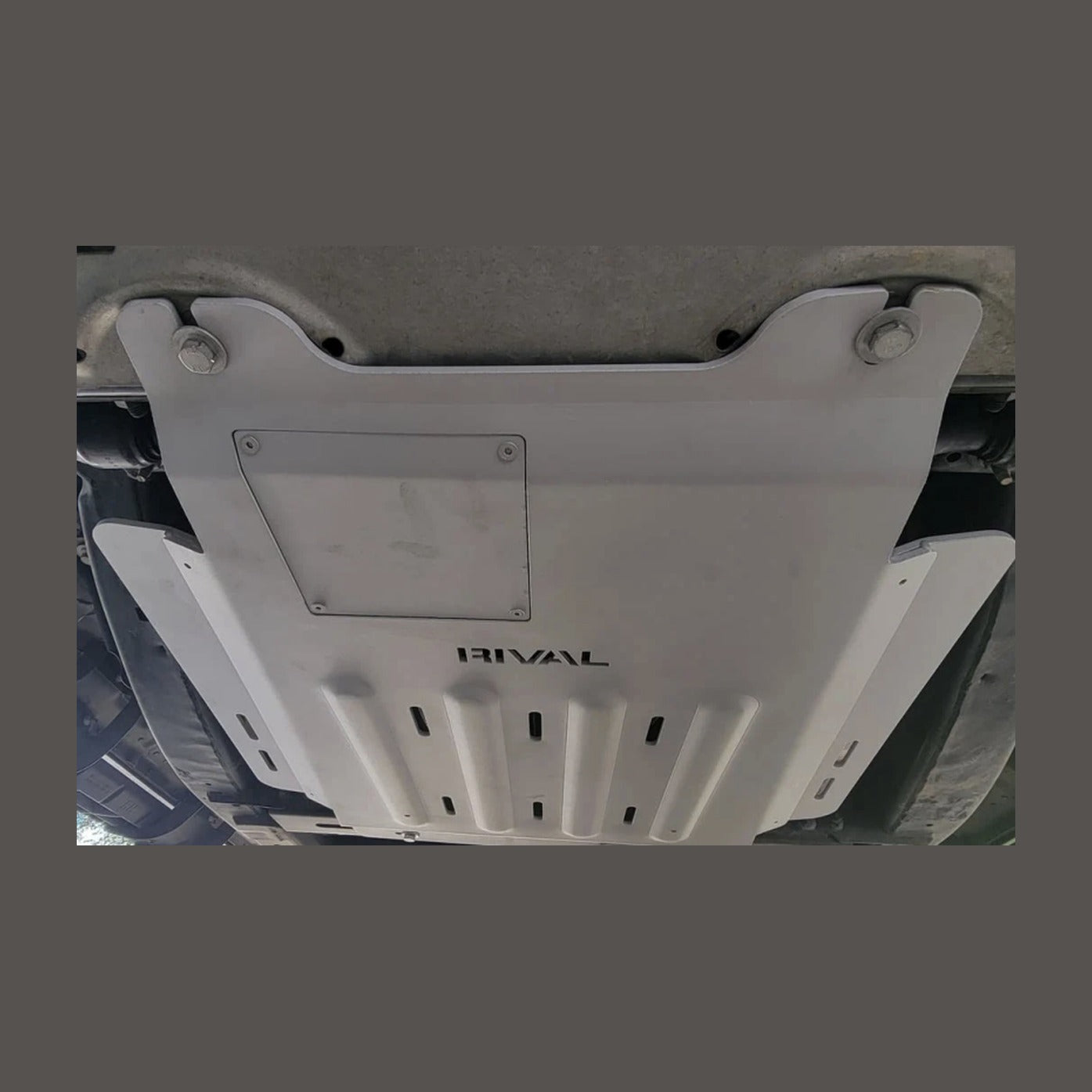 Rival 4x4 Rival 2015-2026 Ford F150 EcoBoost Only Aluminum Transmission Catalytic Converter Skid Plate