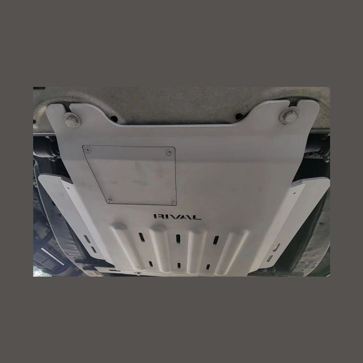 Rival 4x4 Rival 2015-2026 Ford F150 EcoBoost Only Aluminum Transmission Catalytic Converter Skid Plate