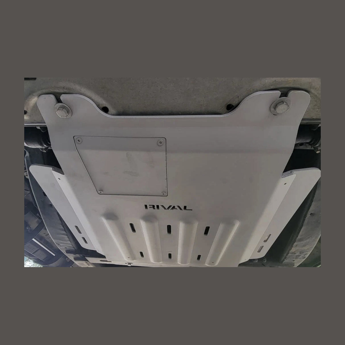 Rival 4x4 Rival 2015-2026 Ford F150 EcoBoost Only Aluminum Transmission Catalytic Converter Skid Plate