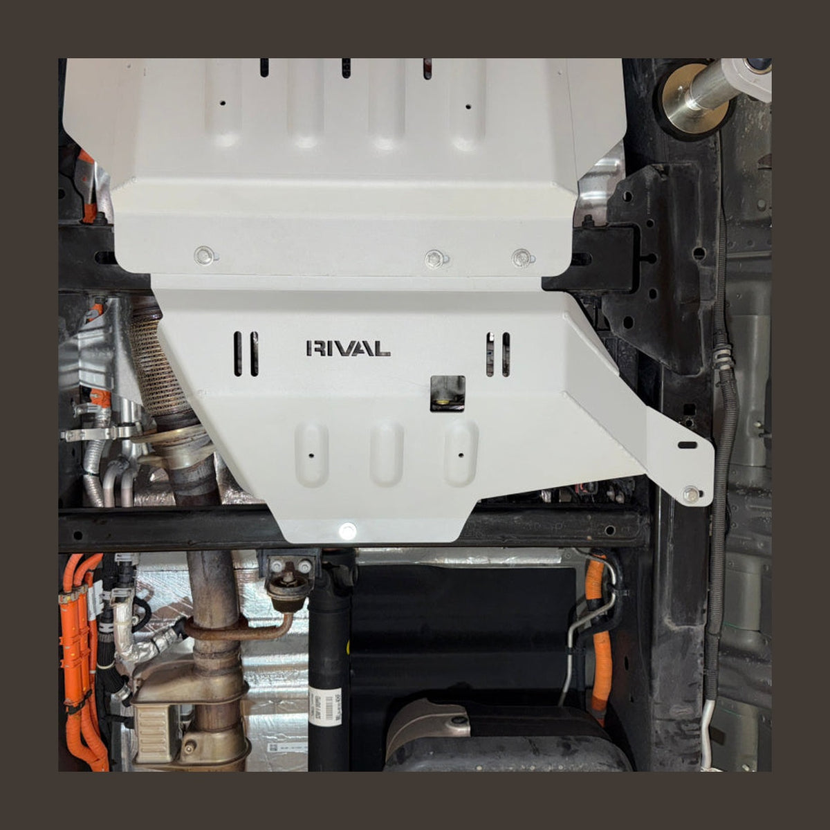Rival 4x4 RIVAL 2015-2026 Ford F150 Ecoboost Powerboost Aluminum Transfer Case Skid Plate