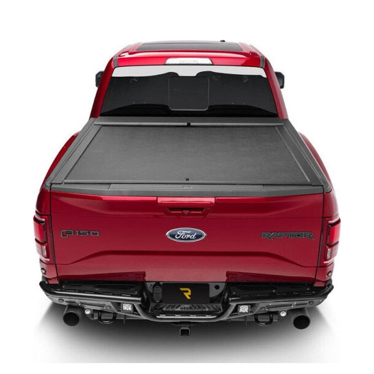 Roll-N-Lock Roll-N-Lock 15-18 Ford F-150 SB 77-3/8in M-Series Retractable Tonneau Cover, installed