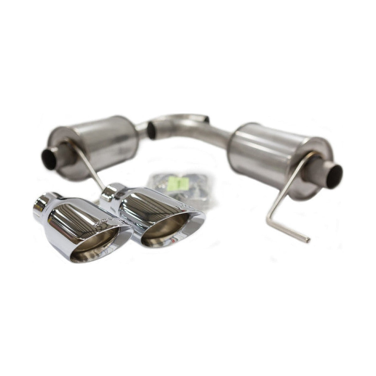 Roush Roush 15-26 Ford Mustang 3.7L/2.3L V6/I4 Exhaust Kit w/ Round Tips