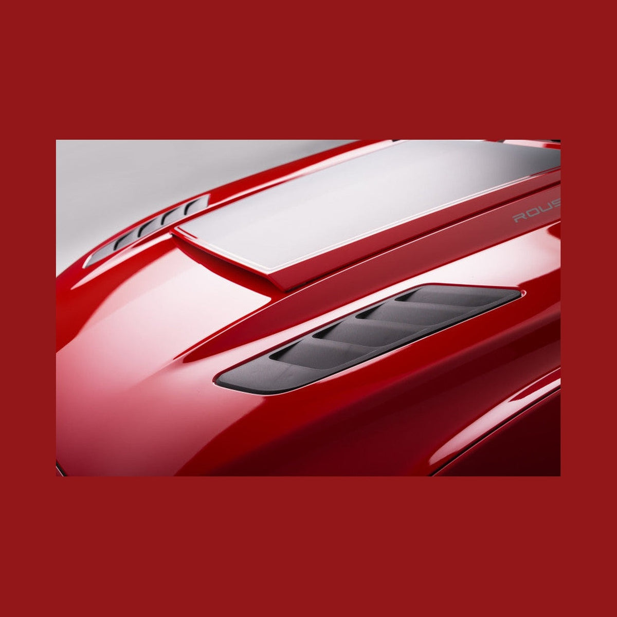 Roush Roush 2015-2017 Ford Mustang Black Heat Extractors