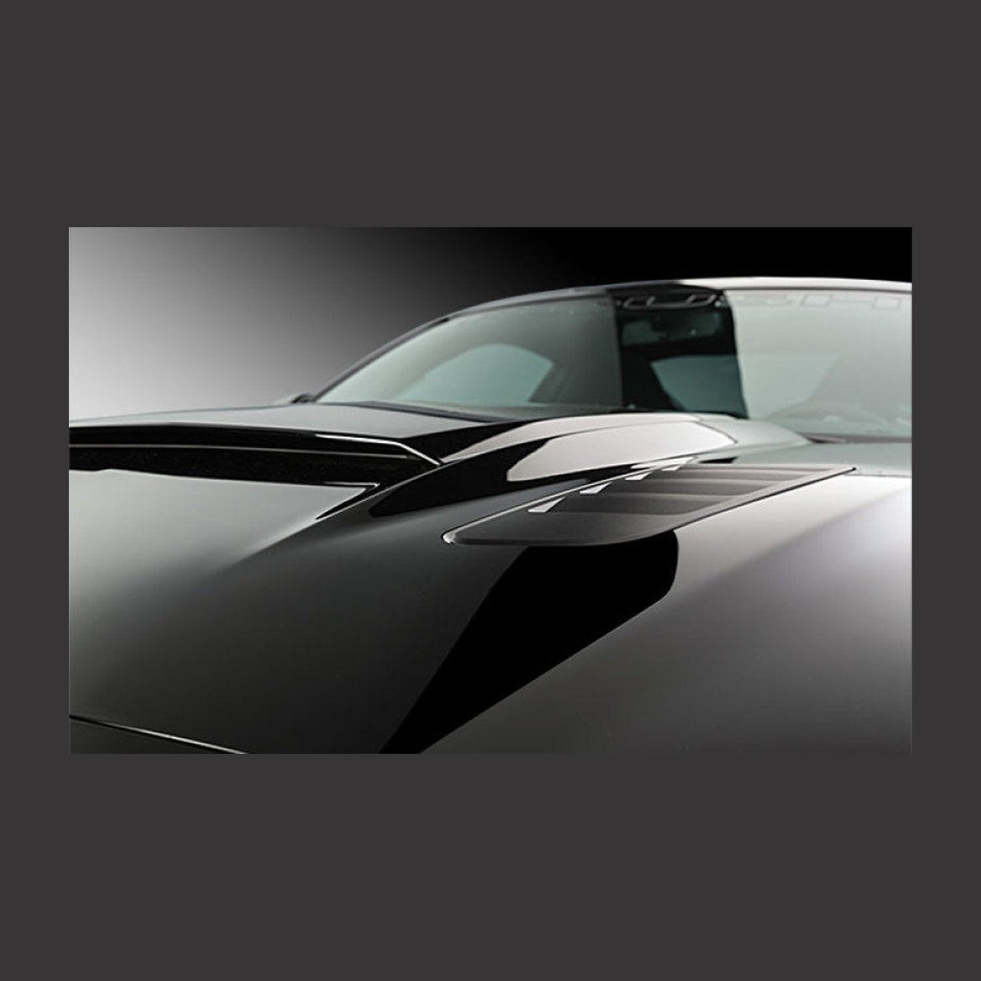 Roush Roush 2015-2017 Ford Mustang Black Heat Extractors, installed