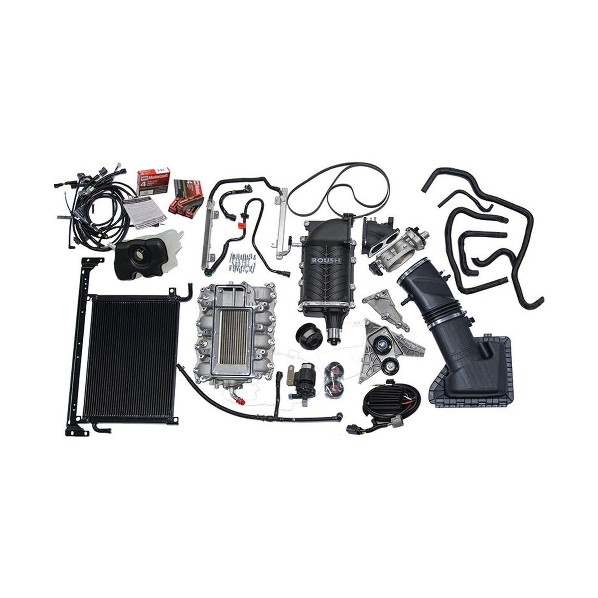 Roush ROUSH 2015-2017 Ford Mustang 5.0L V8 600HP Phase 2 Calibrated Supercharger Kit