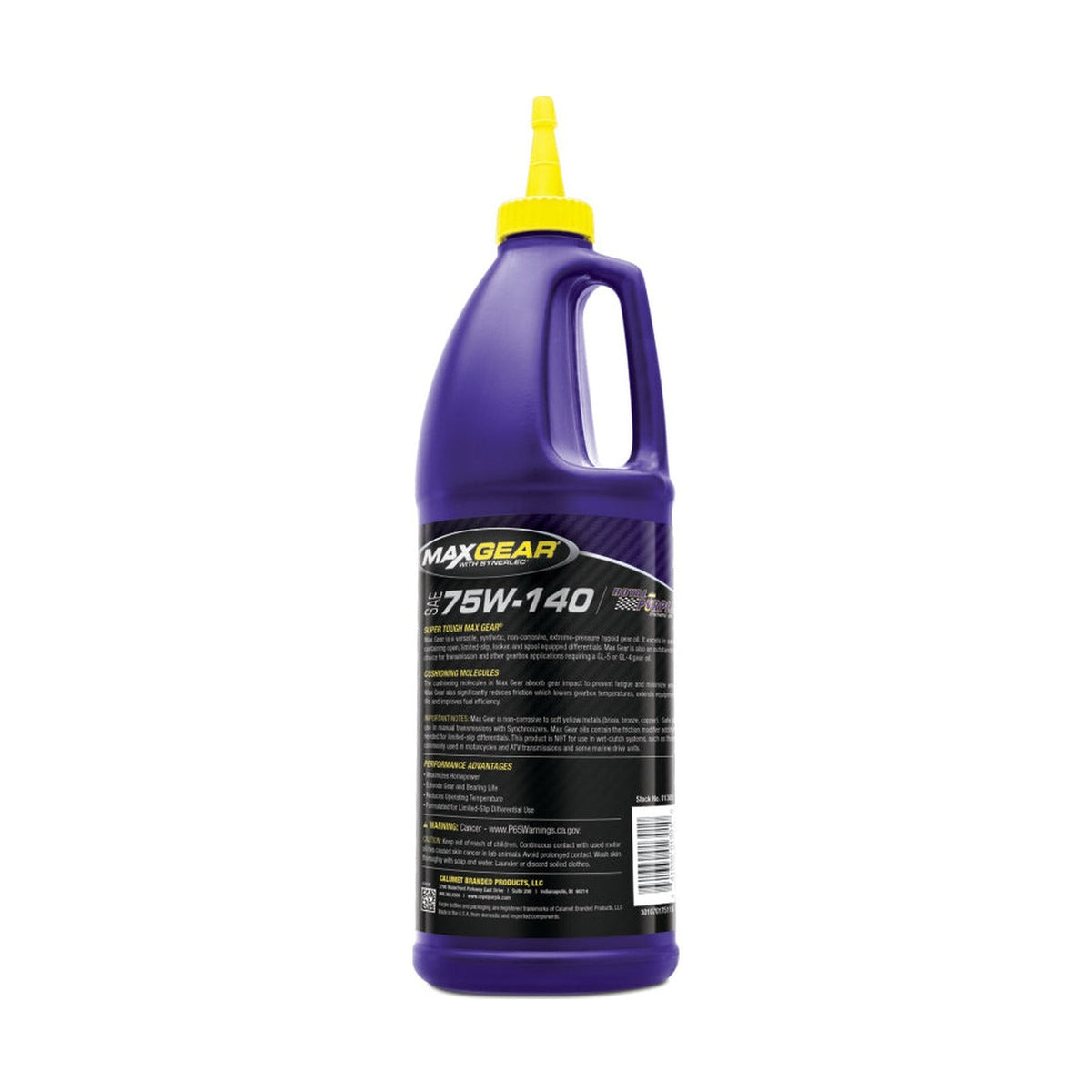 Royal Purple Royal Purple Max Gear Synthetic 75W140 Gear Oil - 1 Quart