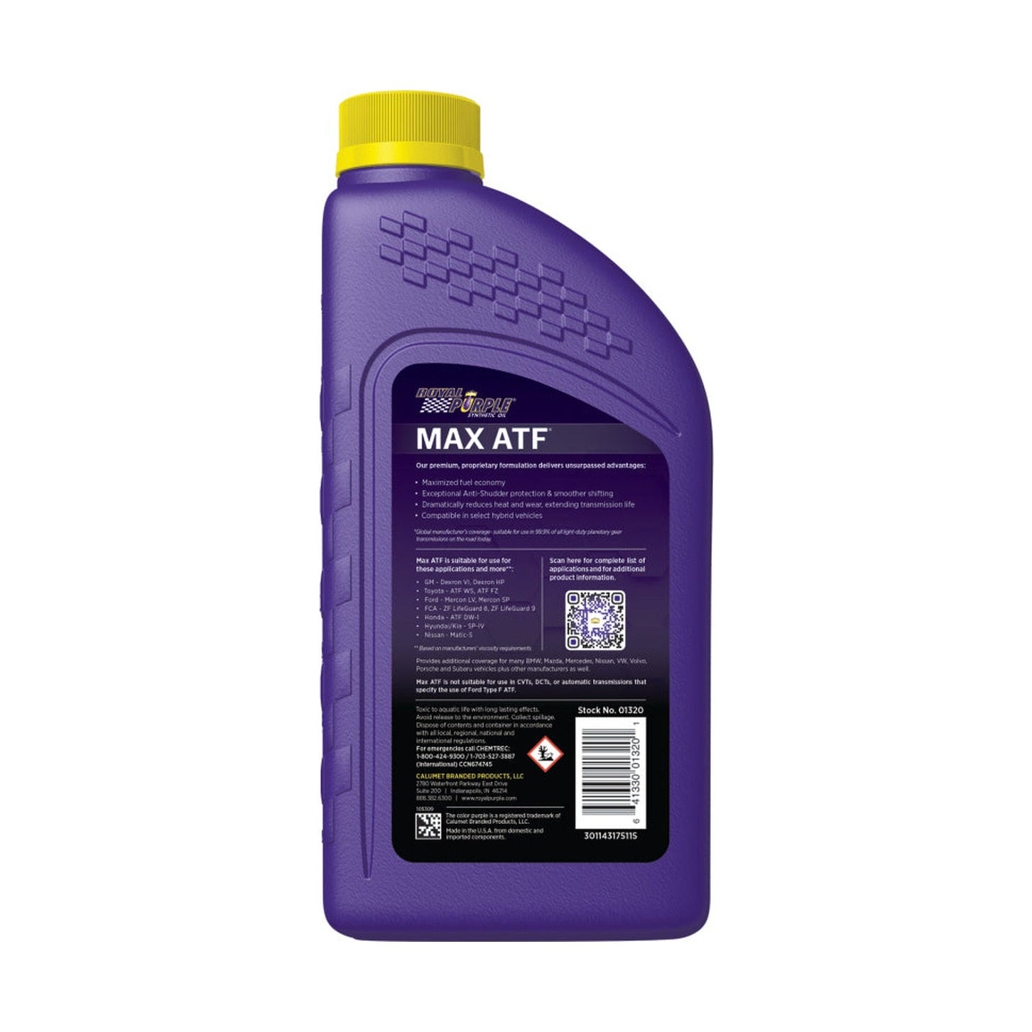 Royal Purple Royal Purple Max ATF Automatic Transmission Fluid - 1 Quart