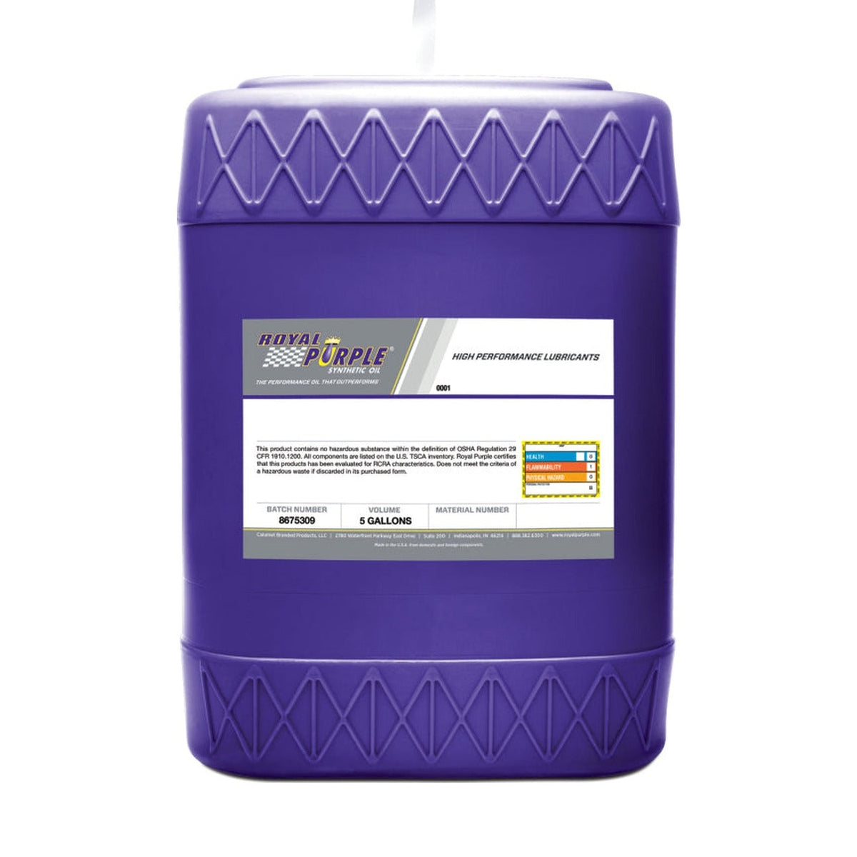 Royal Purple Royal Purple HPS Synthetic High Performance Street 5W30 Motor Oil - 5 Gallon