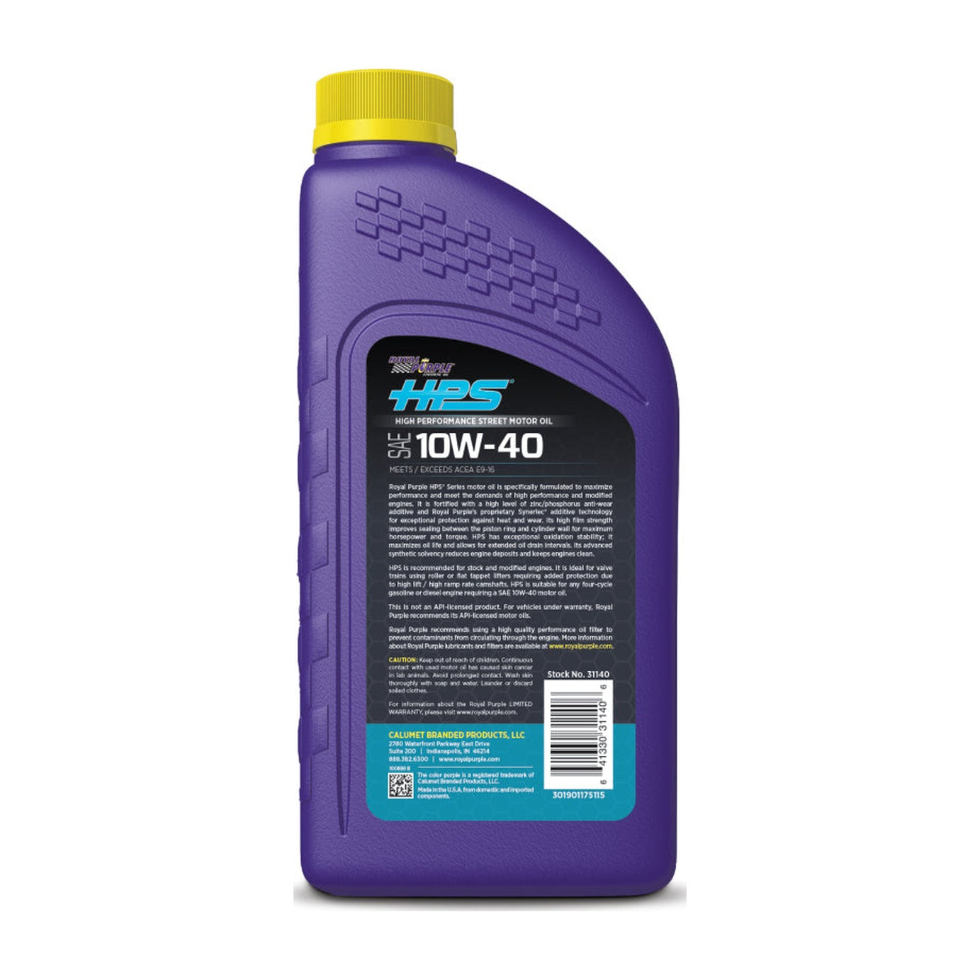 Royal Purple Royal Purple HPS Synthetic High Performance Street 10W40 Motor Oil - 1 Quart