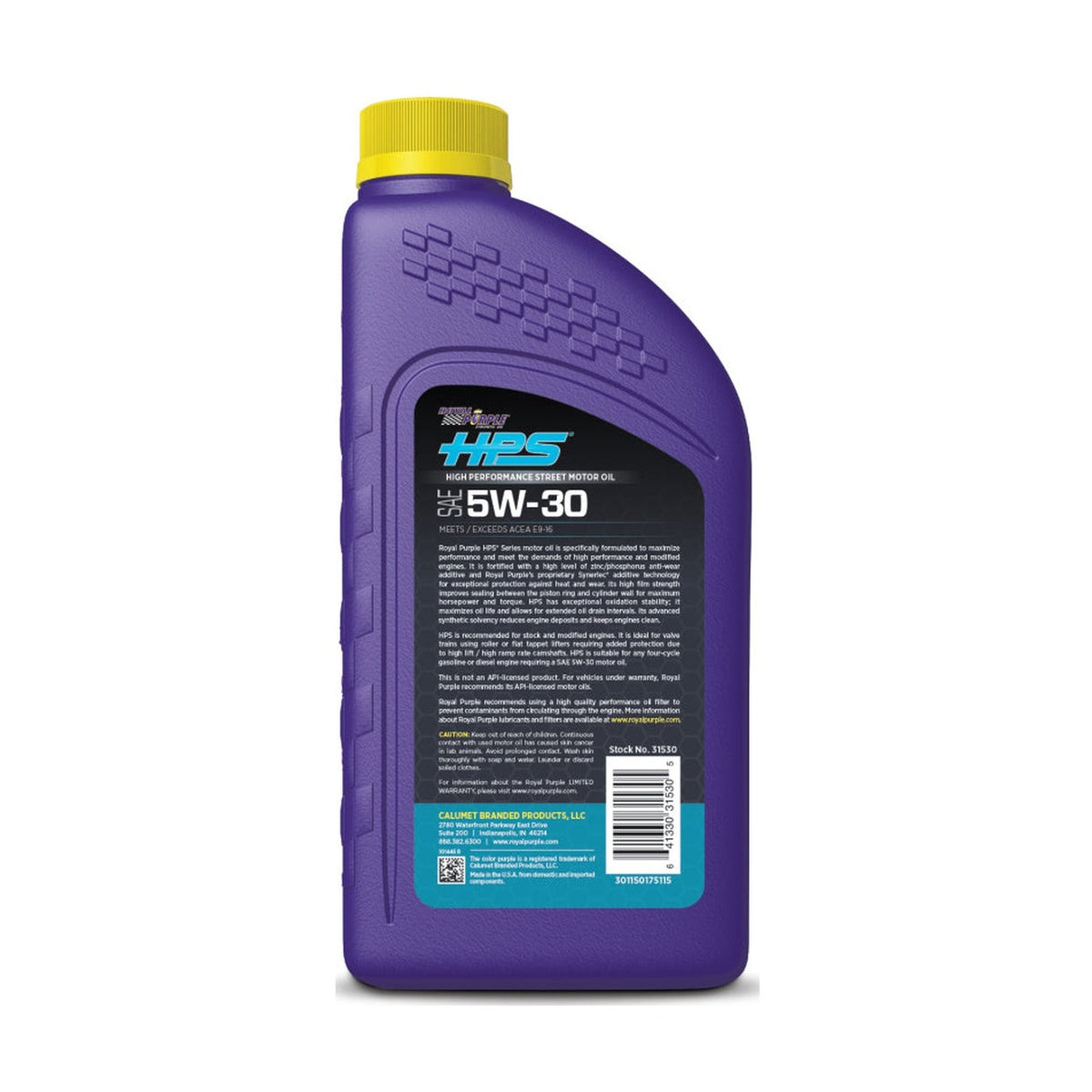 Royal Purple Royal Purple HPS Synthetic High Performance Street 5W30 Motor Oil - 1 Quart