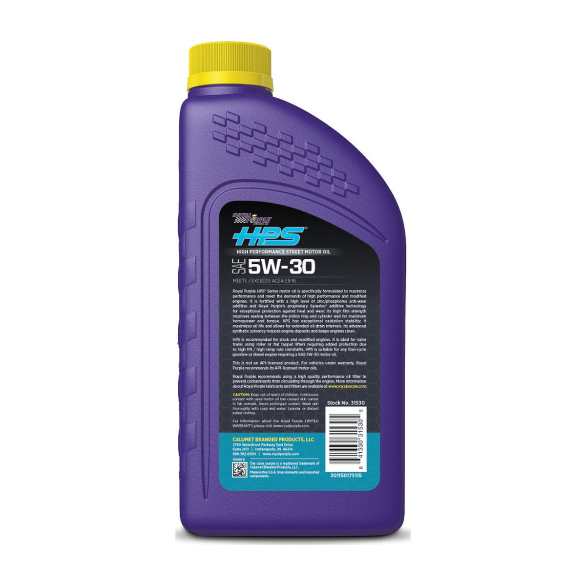 Royal Purple Royal Purple HPS Synthetic High Performance Street 5W30 Motor Oil - 1 Quart
