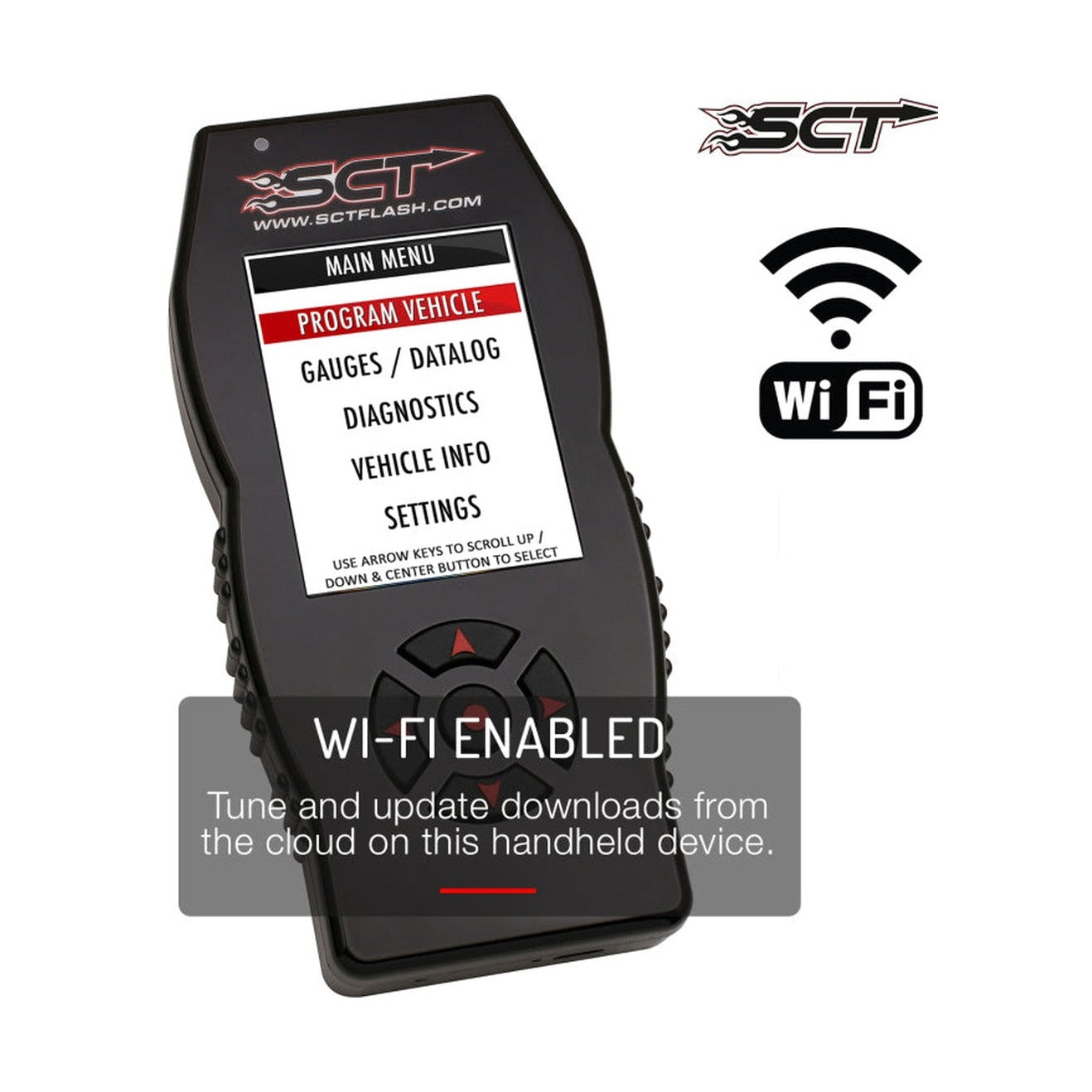 SCT Performance SCT Ford Cars & Trucks (Gas & Diesel) X4 Power Flash Programmer EO Certified