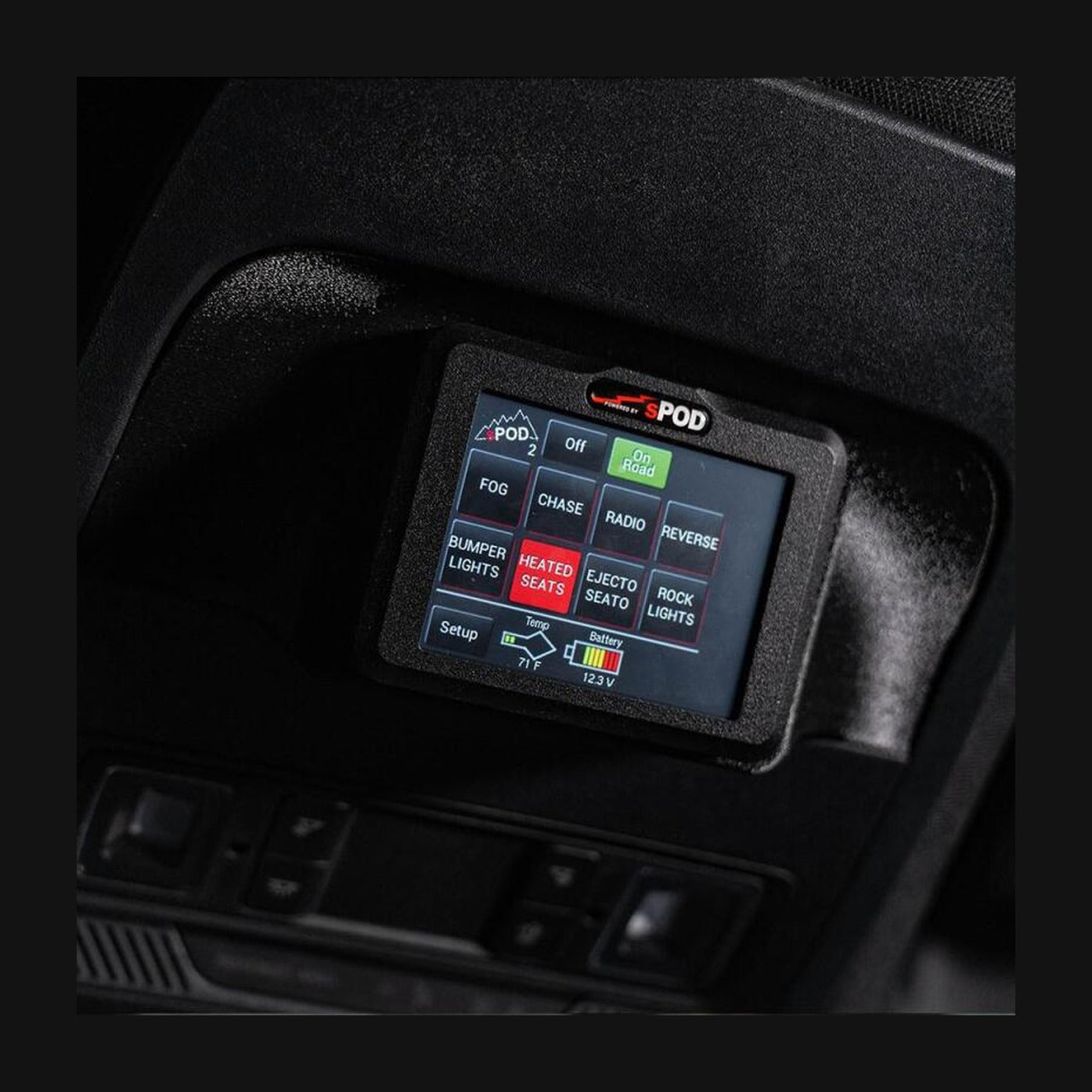SPOD sPOD Ford 2021-On F-150 Touchscreen BantamX Vehicle Kit