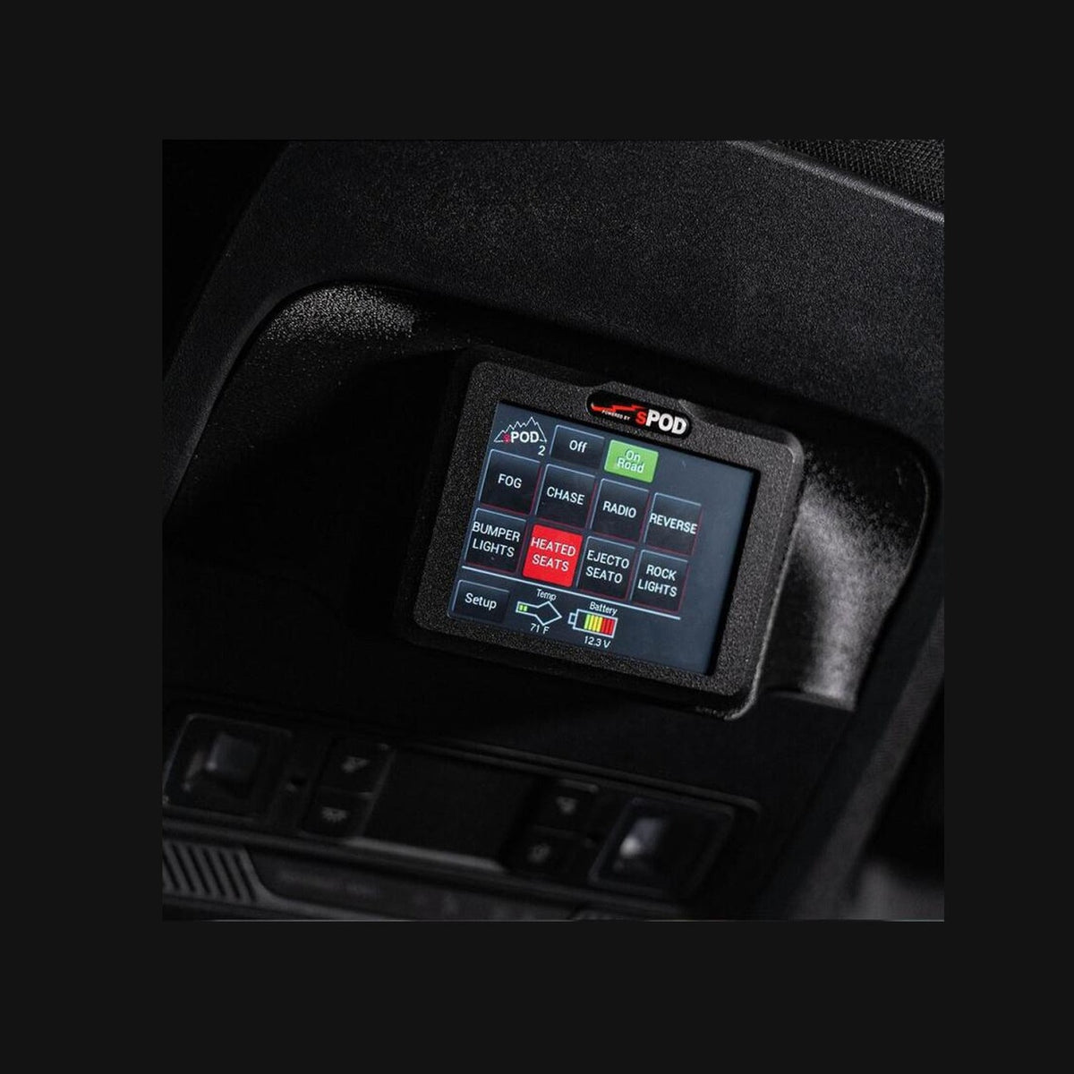 SPOD sPOD Ford 2021-On F-150 Touchscreen BantamX Vehicle Kit