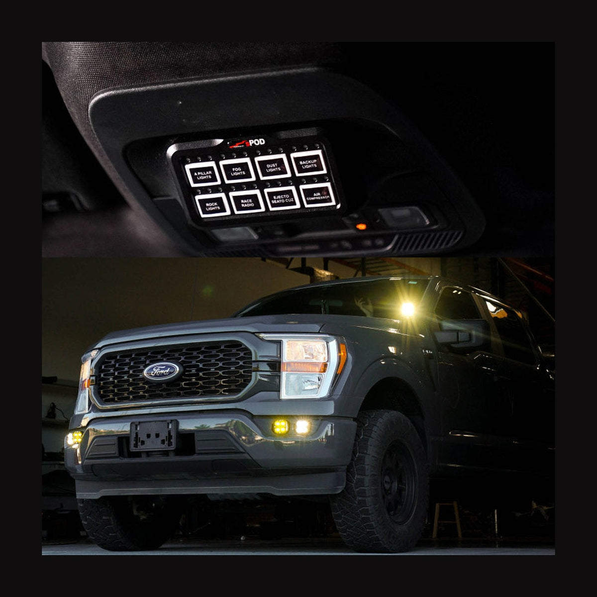 SPOD sPOD Ford 2021-On F-150 HD BantamX Vehicle Kit F-150 Raptor