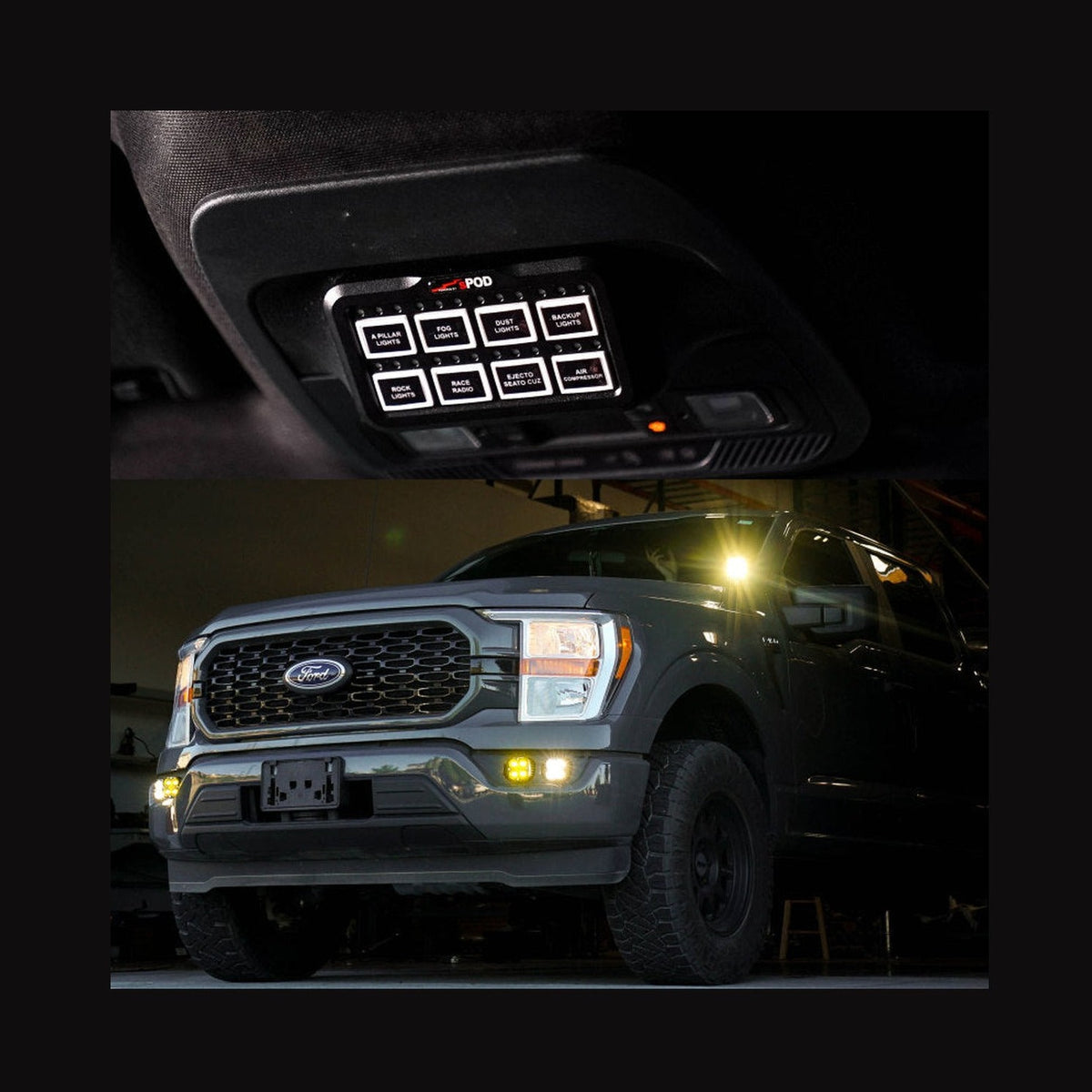 SPOD sPOD Ford 2021-On F-150 HD BantamX Vehicle Kit F-150 Raptor