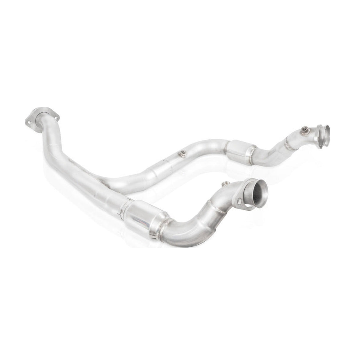Stainless Works Stainless Works 15-18 F-150 3.5L Downpipe 3in High-Flow Cats Y-Pipe Factory Connection