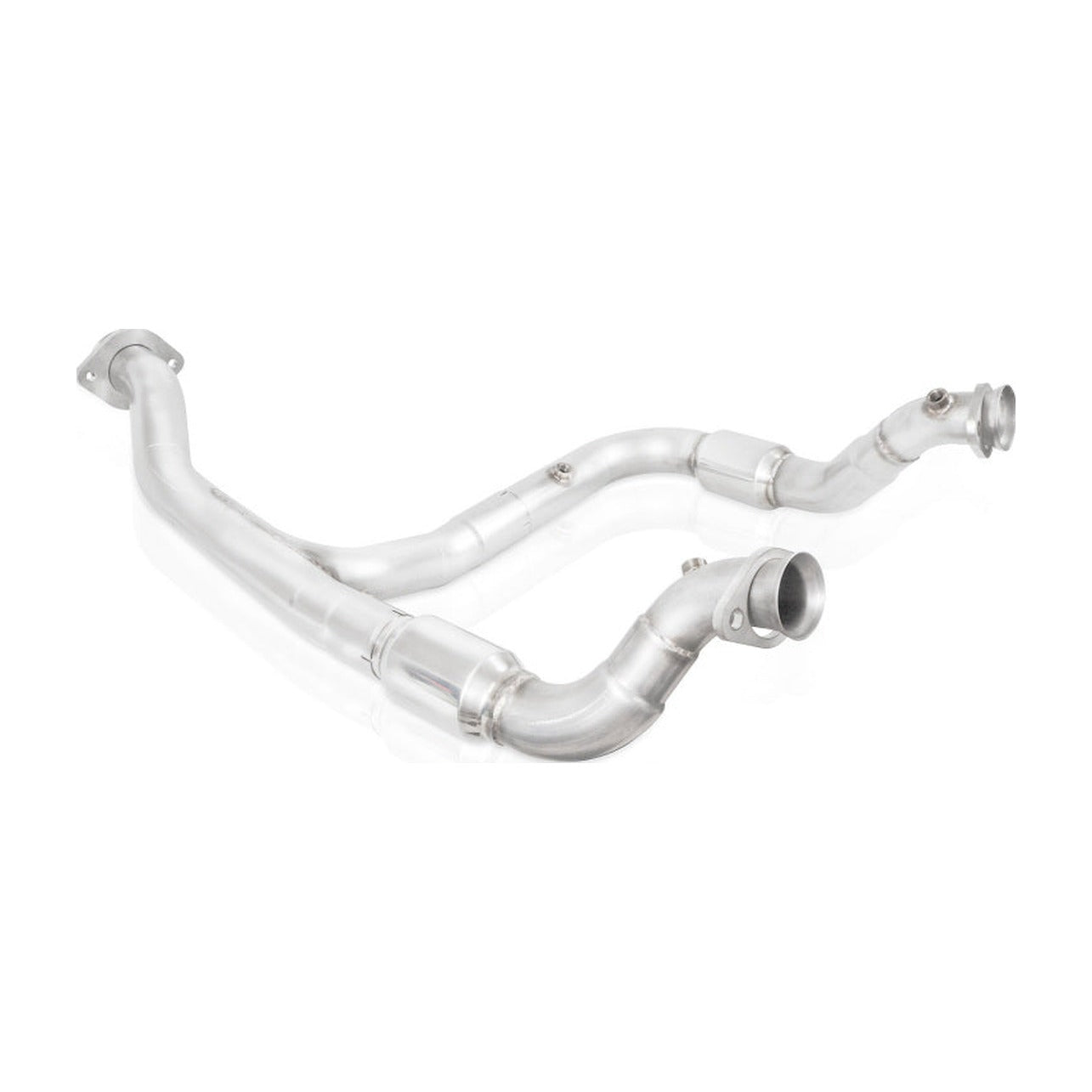 Stainless Works Stainless Works 15-18 F-150 3.5L Downpipe 3in High-Flow Cats Y-Pipe Factory Connection