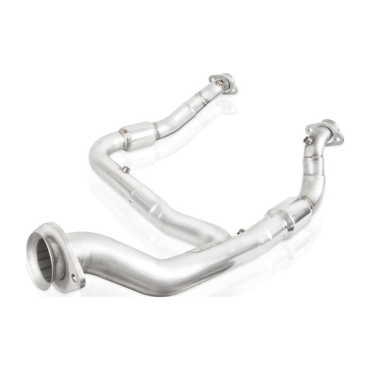 Stainless Works Stainless Works 15-18 F-150 3.5L Downpipe 3in High-Flow Cats Y-Pipe Factory Connection