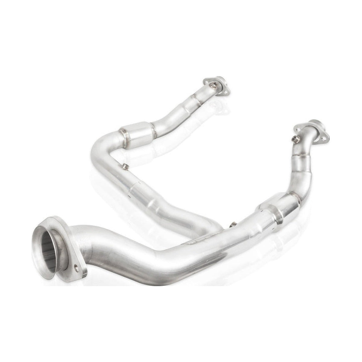 Stainless Works Stainless Works 15-18 F-150 3.5L Downpipe 3in High-Flow Cats Y-Pipe Factory Connection