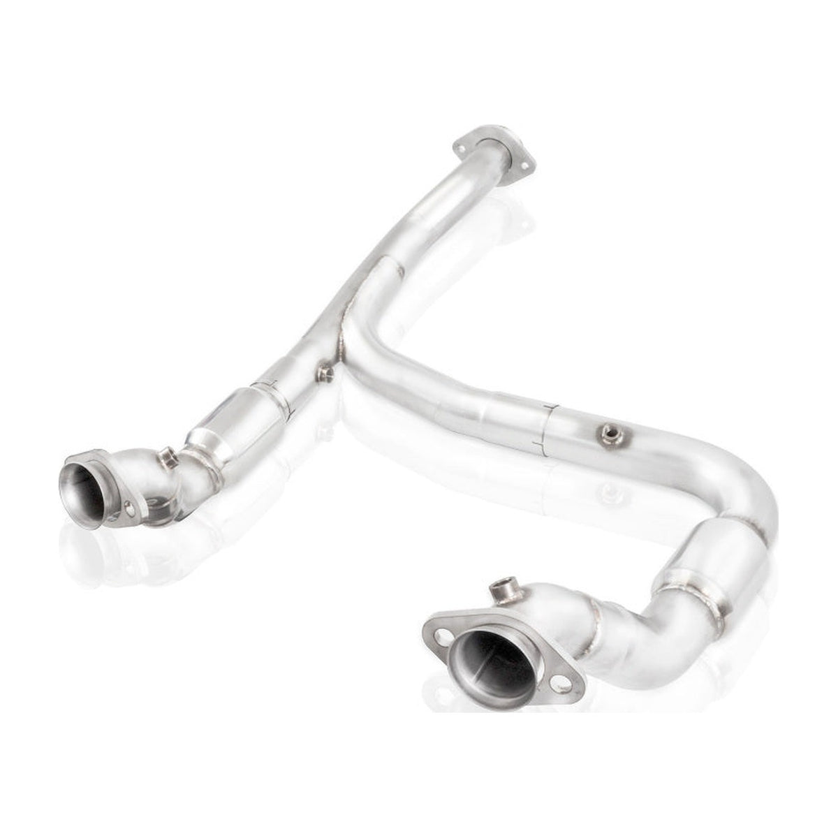 Stainless Works Stainless Works 15-18 F-150 3.5L Downpipe 3in High-Flow Cats Y-Pipe Factory Connection