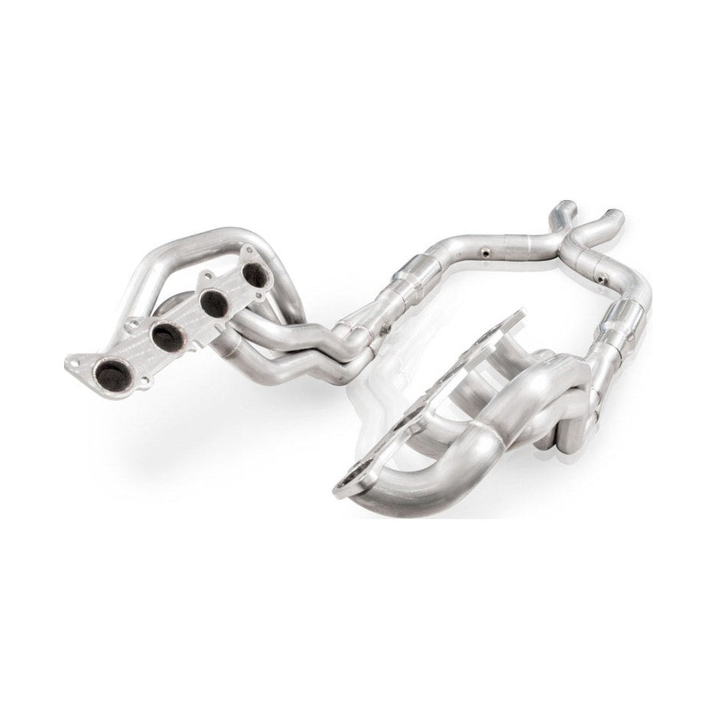 Stainless Works Stainless Power 2011-14 Mustang GT Headers 1-7/8in Primaries High-Flow Cats 3in X-Pipe