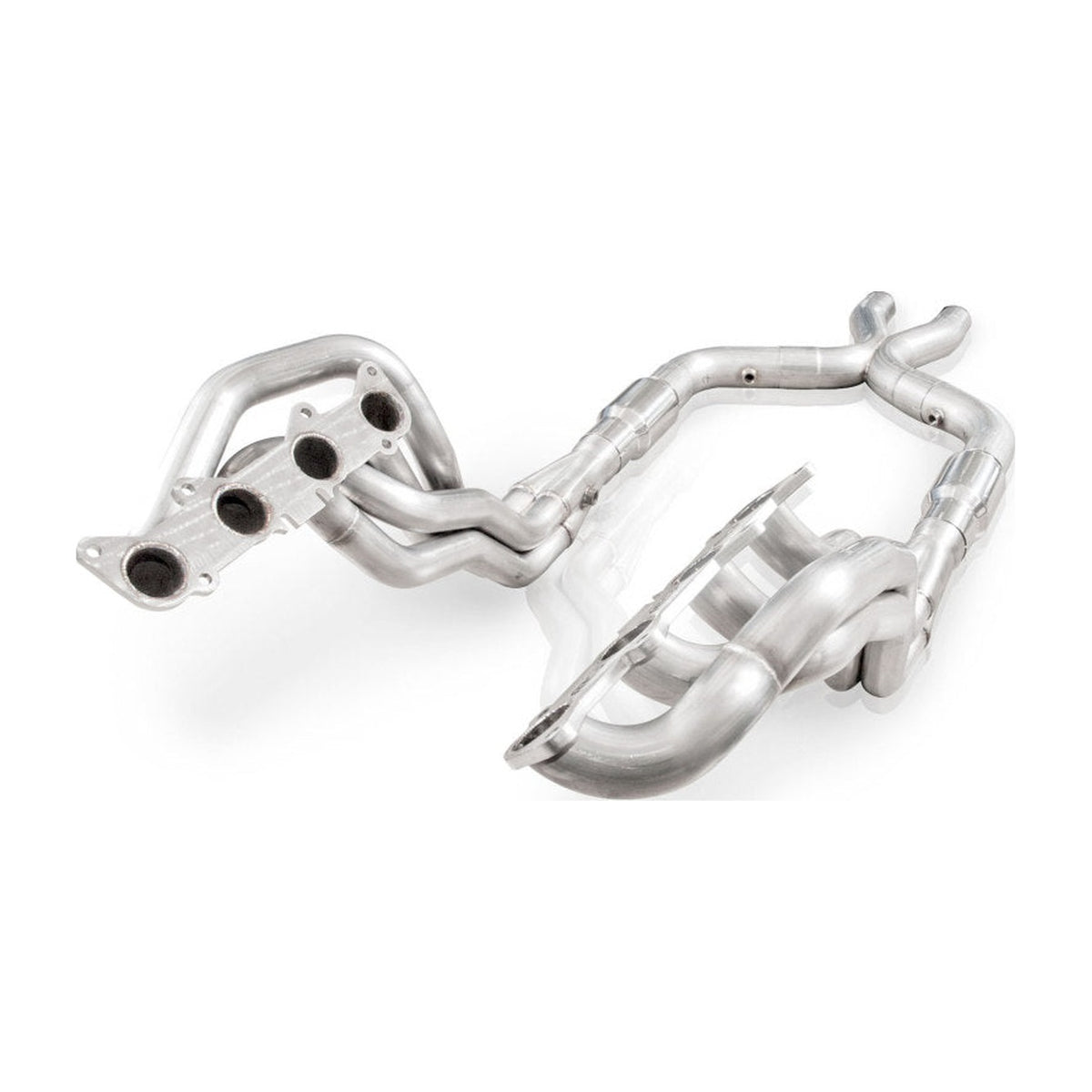 Stainless Works Stainless Power 2011-14 Mustang GT Headers 1-7/8in Primaries High-Flow Cats 3in X-Pipe