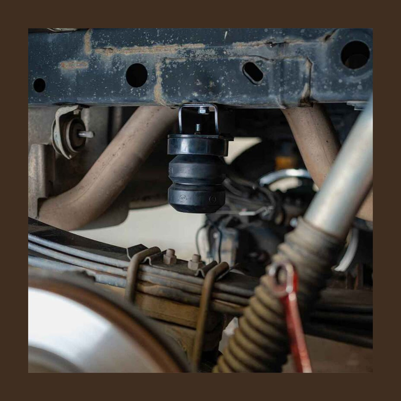 Timbren Timbren 2015 Ford F-150 RWD Rear Suspension Enhancement System, installed
