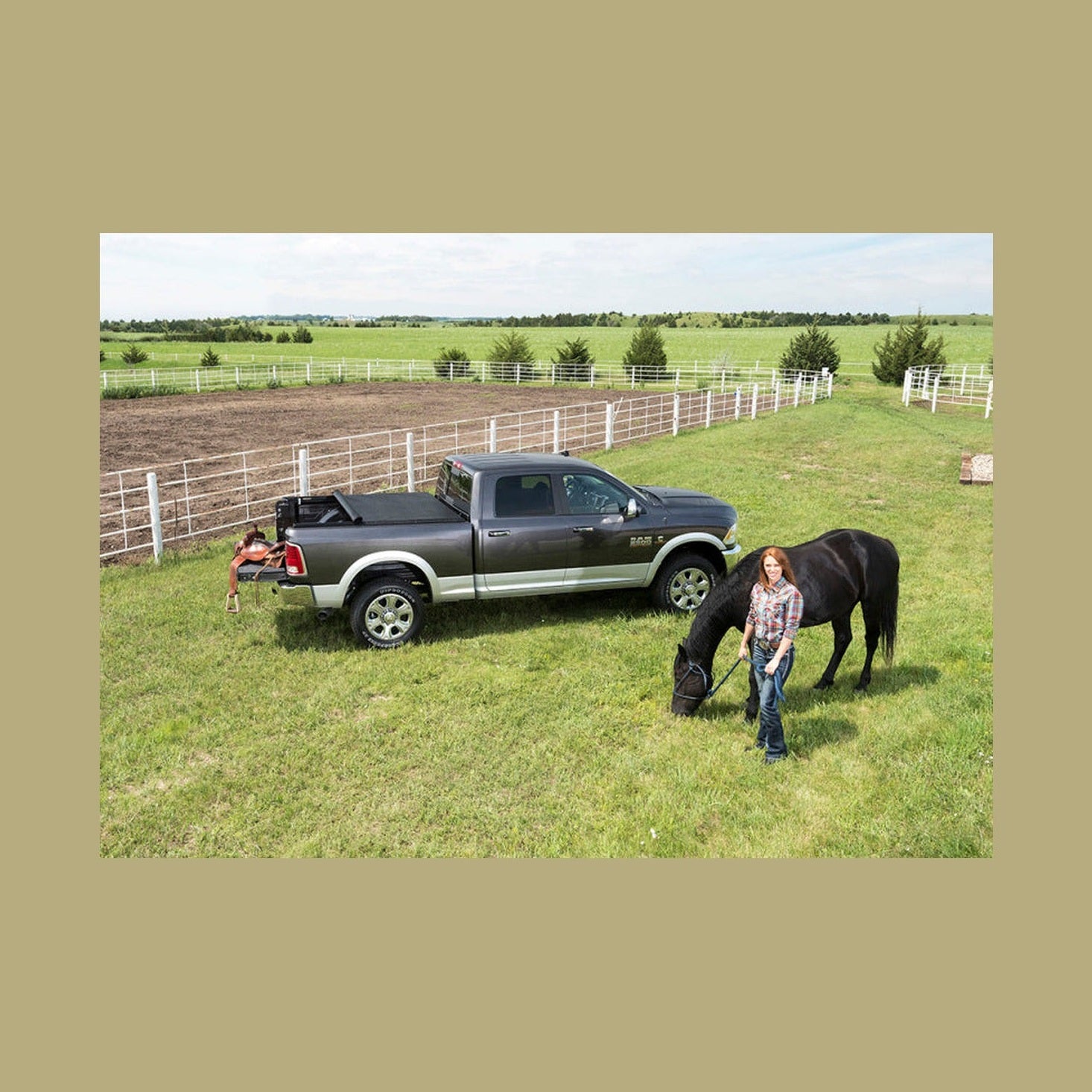 Truxedo Truxedo 09-14 Ford F-150 6ft 6in TruXport Bed Cover, installed