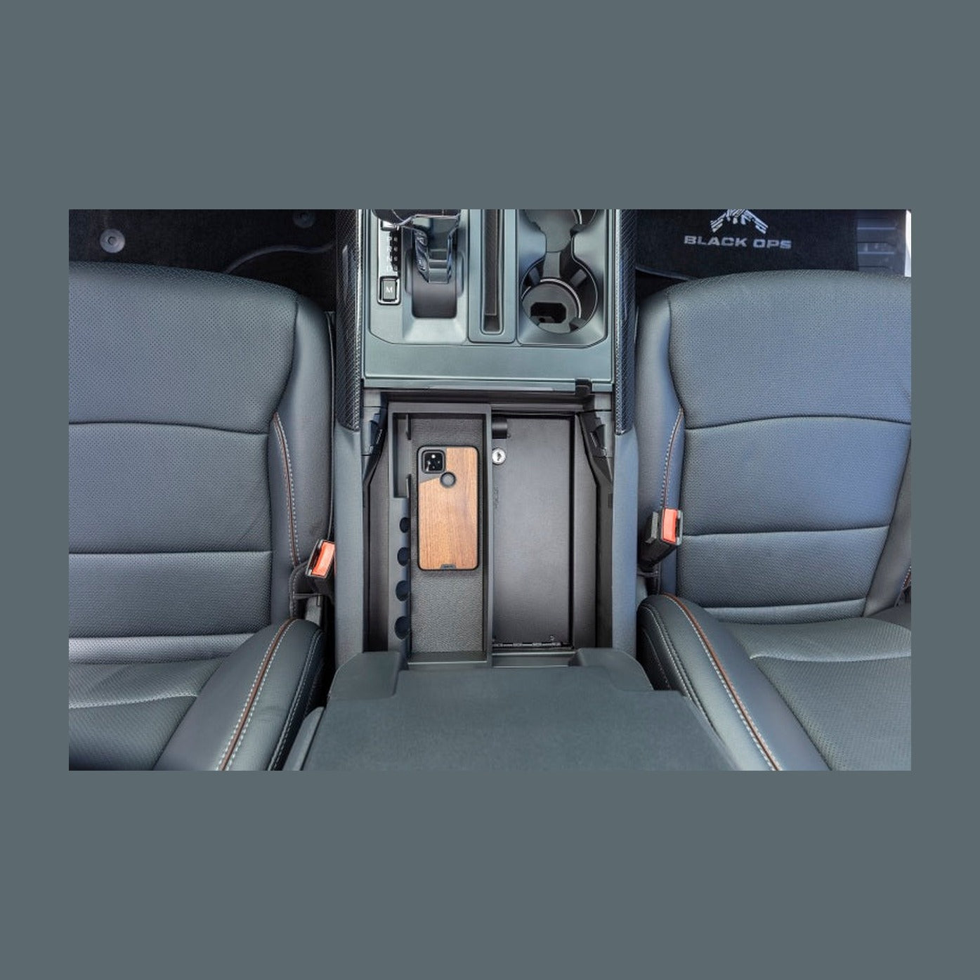 Tuffy Products Tuffy Ford F150 Console Safe W/ Combo Lock For W/ Flow Thru Console, installed