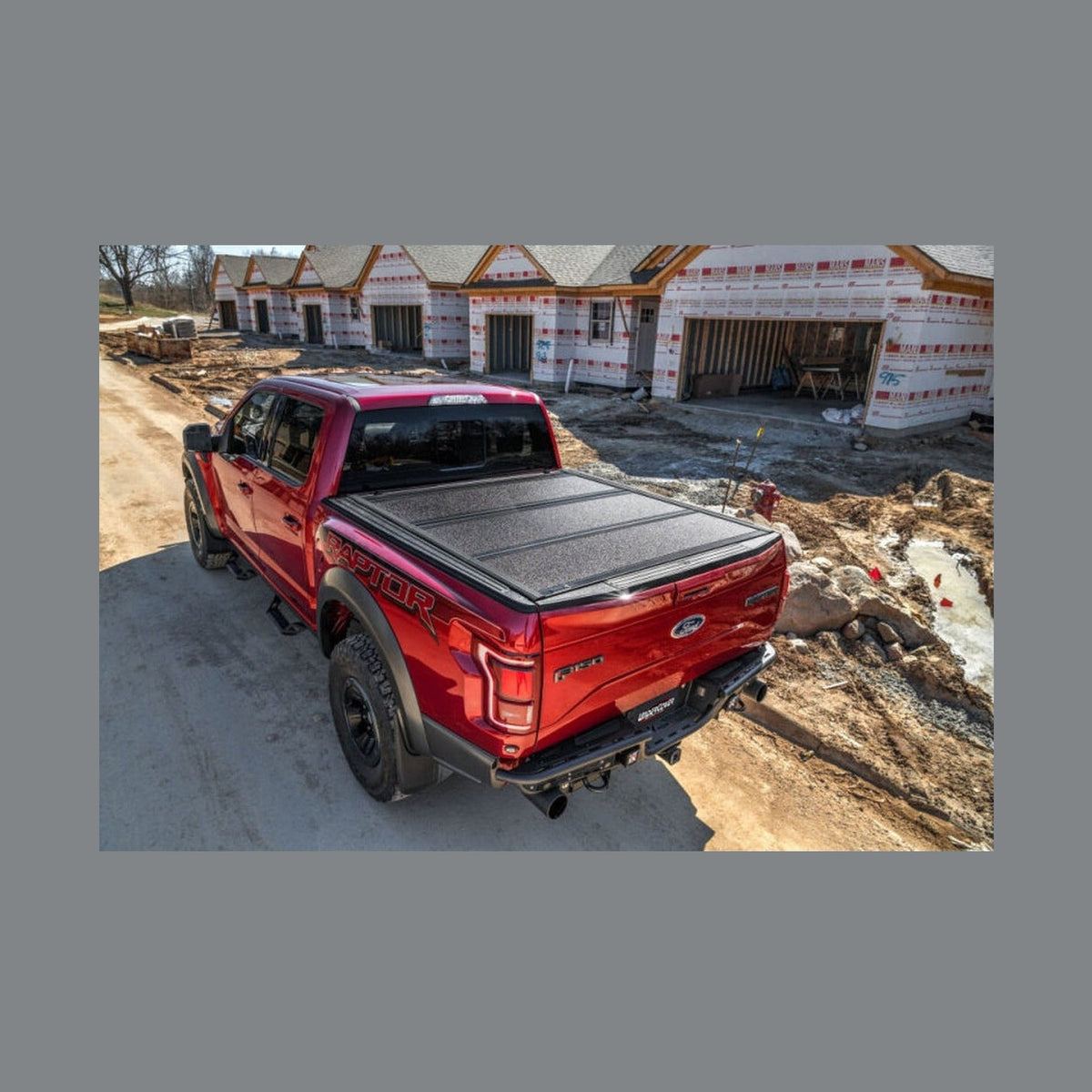 Undercover UnderCover 04-14 Ford F-150 5.5ft Armor Flex Bed Cover - Black Textured, installed
