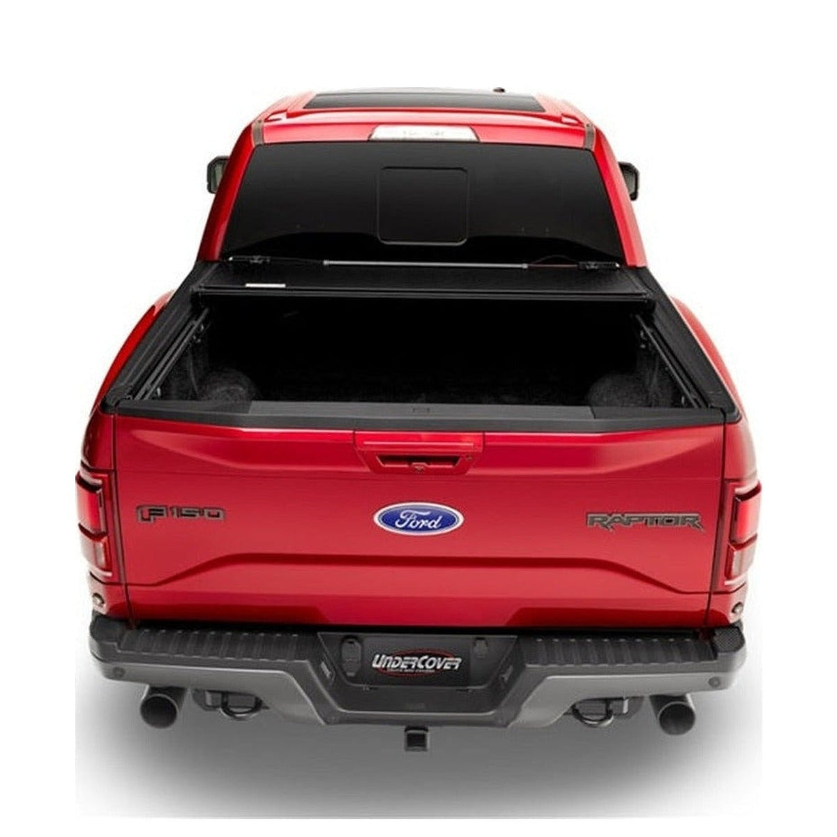 Undercover UnderCover 04-14 Ford F-150 5.5ft Armor Flex Bed Cover - Black Textured, installed