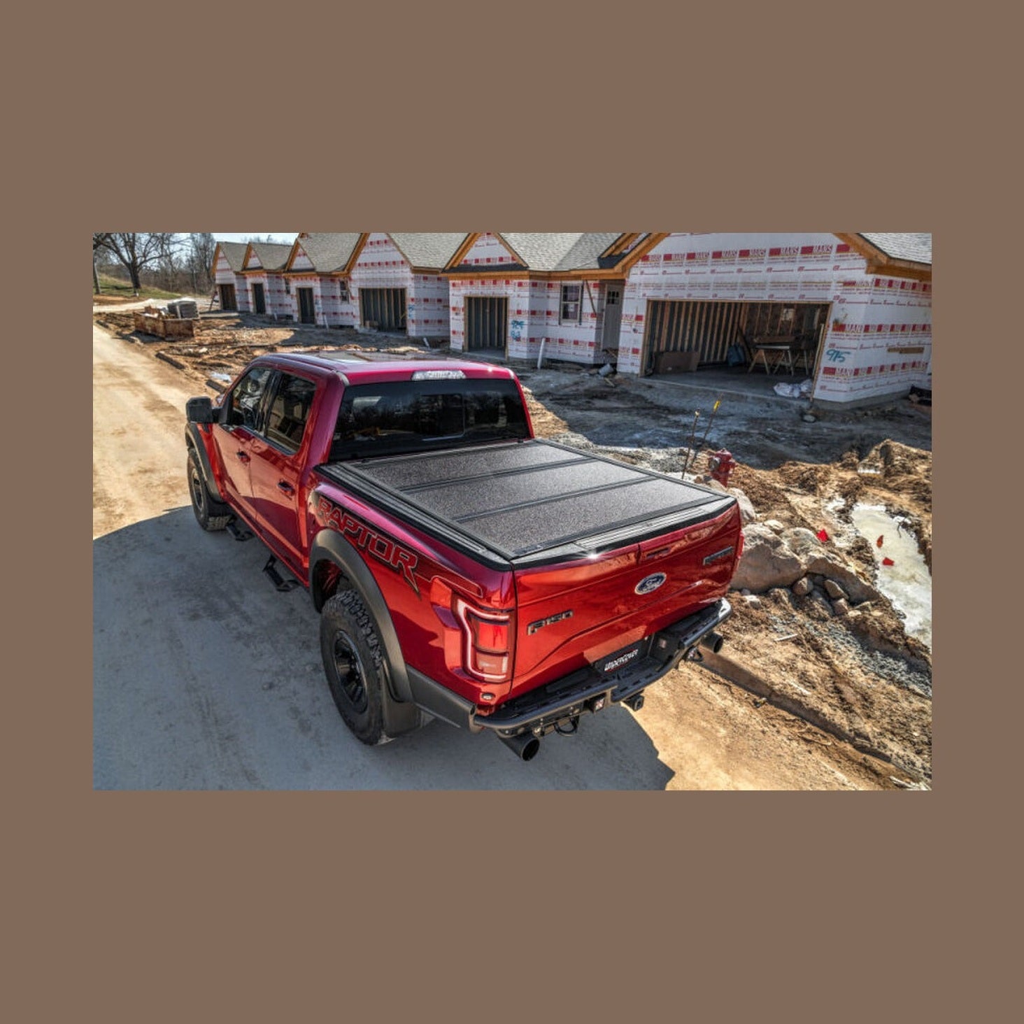 Undercover UnderCover 2021+ Ford F-150 Crew Cab 5.5ft Armor Flex Bed Cover Cover, installed