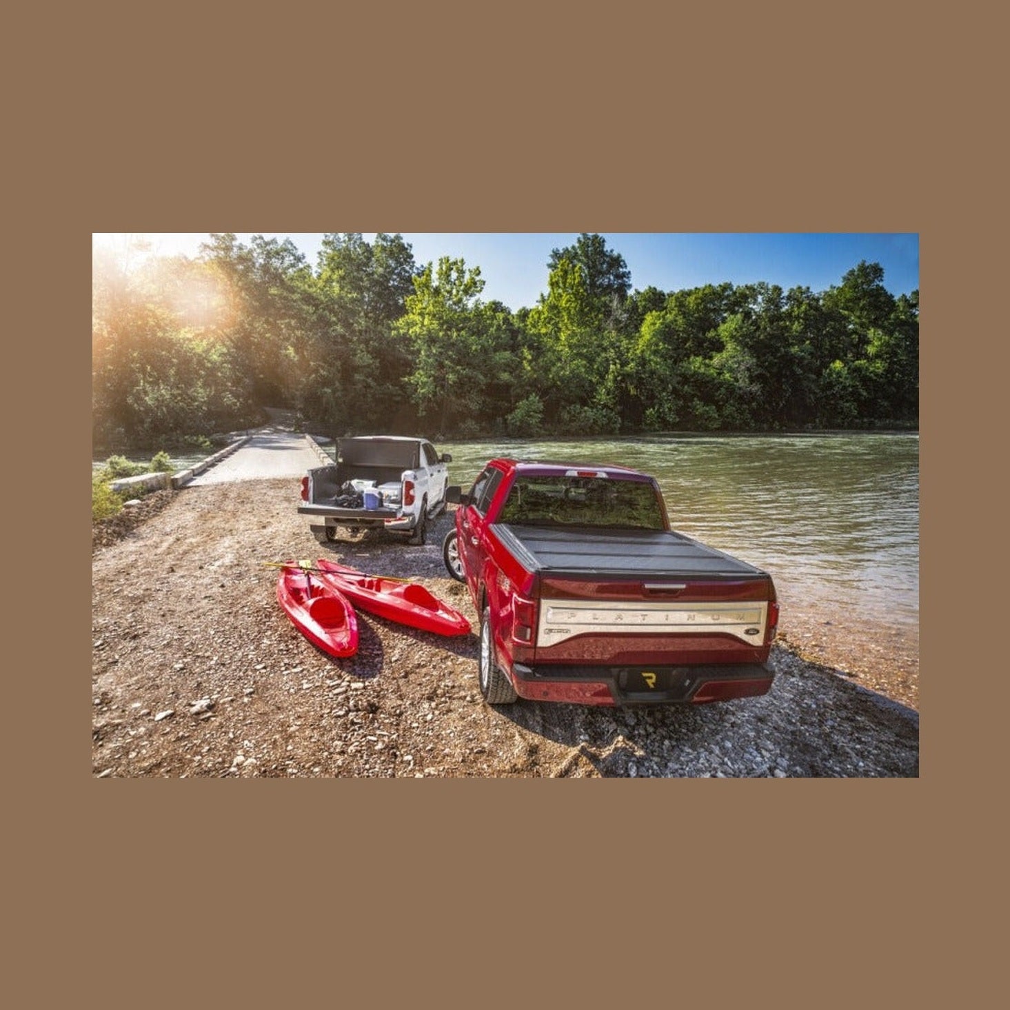 Undercover UnderCover 2021+ Ford F-150 Crew Cab 5.5ft Flex Bed Cover, installed