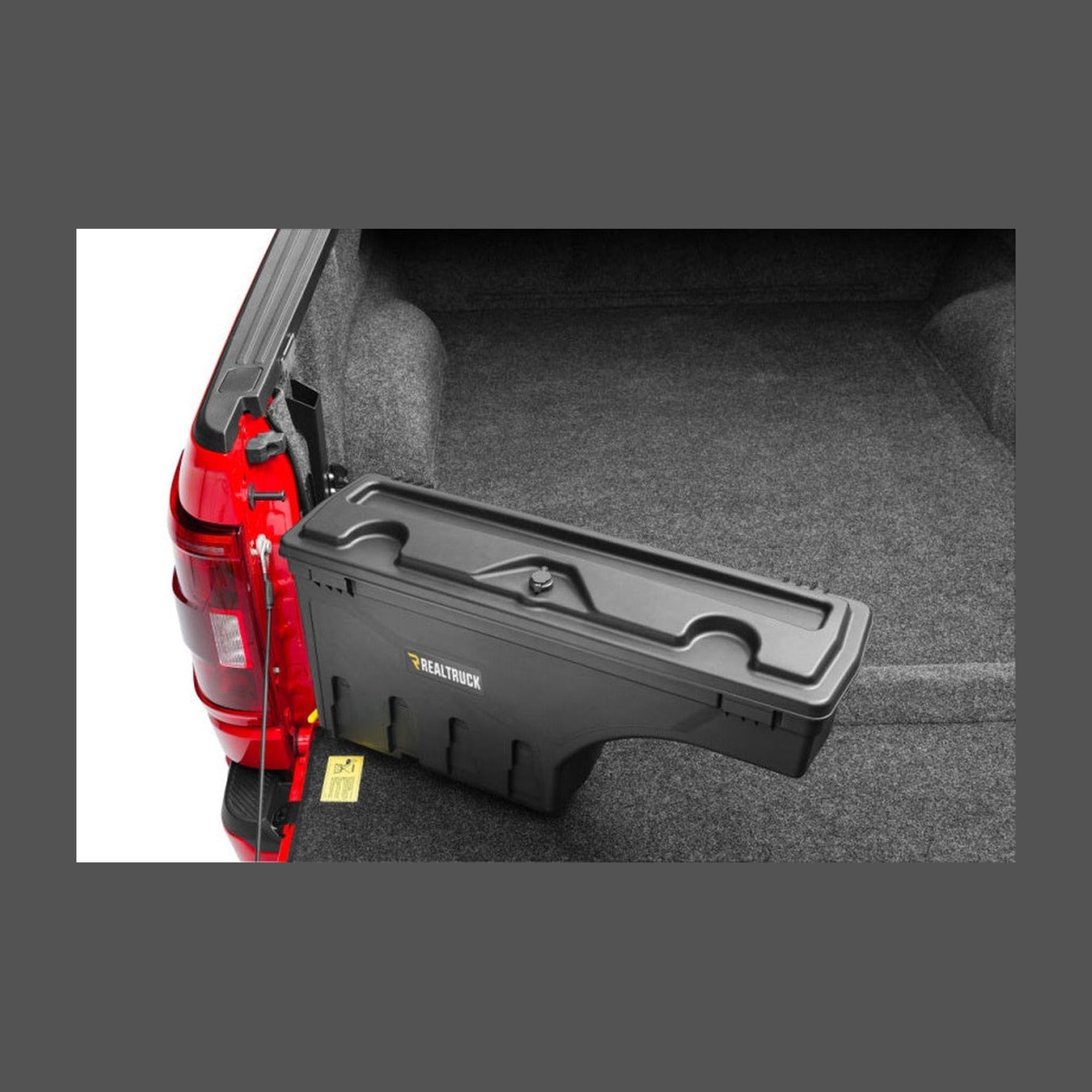 Undercover UnderCover 15-20 Ford F-150 Drivers Side SwingH1128-H1157 Case - Black Smooth, installed