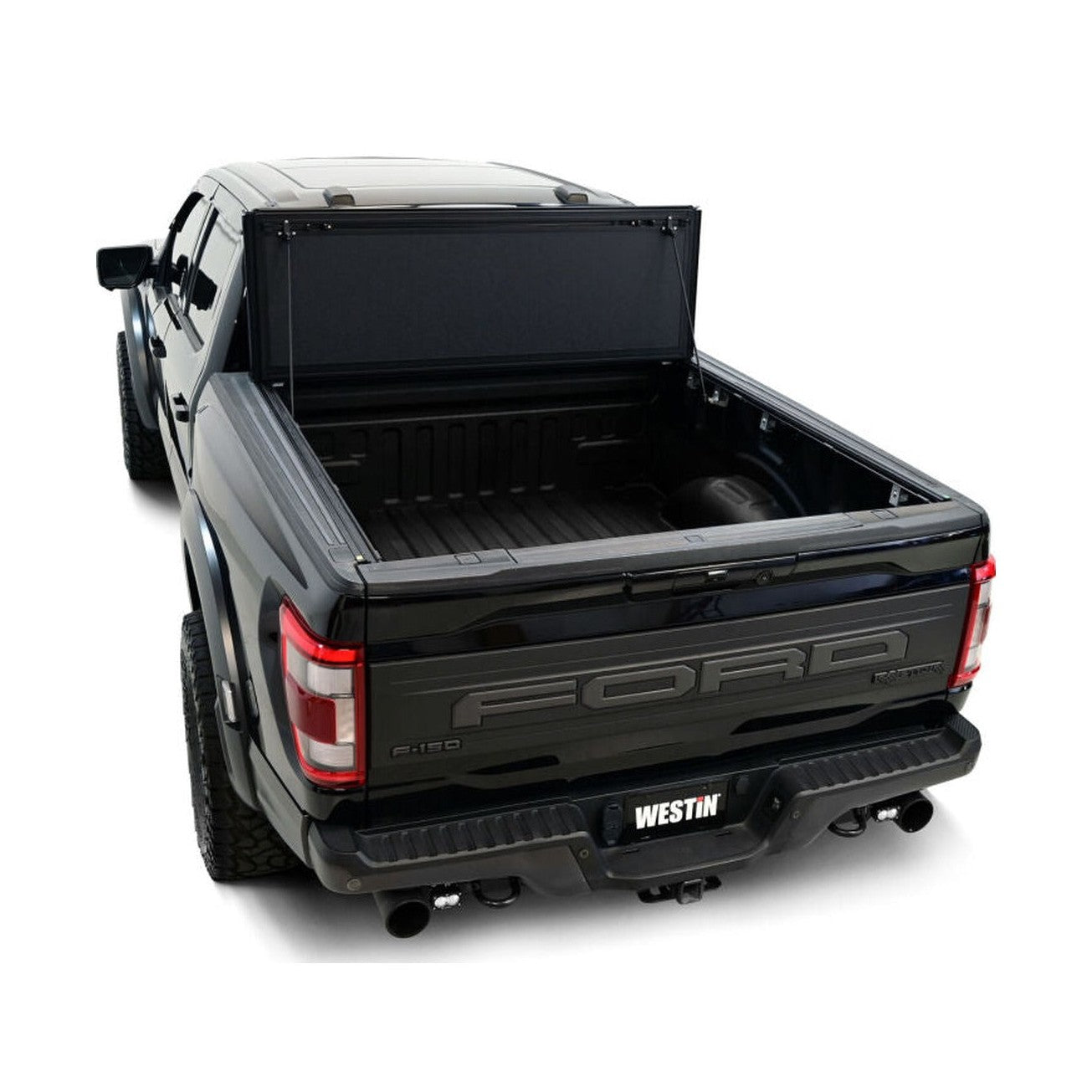 Westin Westin 15-26 Ford F-150 5ft. 7in. Bed Hard Tri-Fold Tonneau Cover - Black