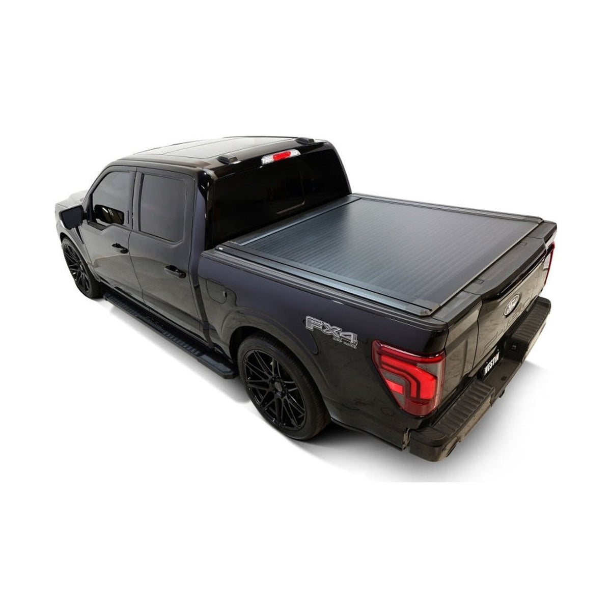 Westin Westin 15-25 Ford F-150 (Incl. 22-25 Lightning) 5.5ft Bed Electric Retractable Tonneau Cover - Black, installed