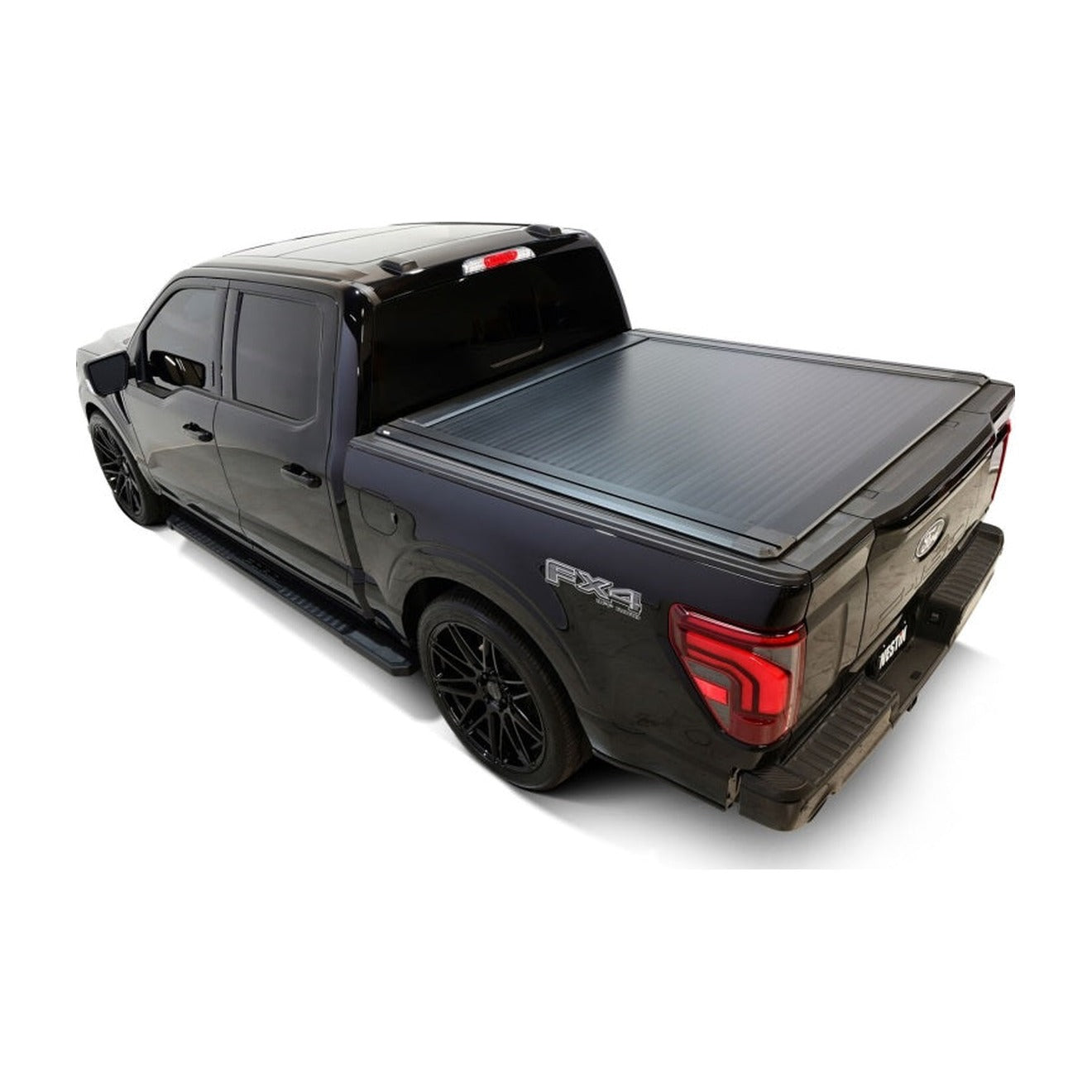 Westin Westin 15-25 Ford F-150 (Incl. 22-25 Lightning) 5.5ft Bed Electric Retractable Tonneau Cover - Black, installed