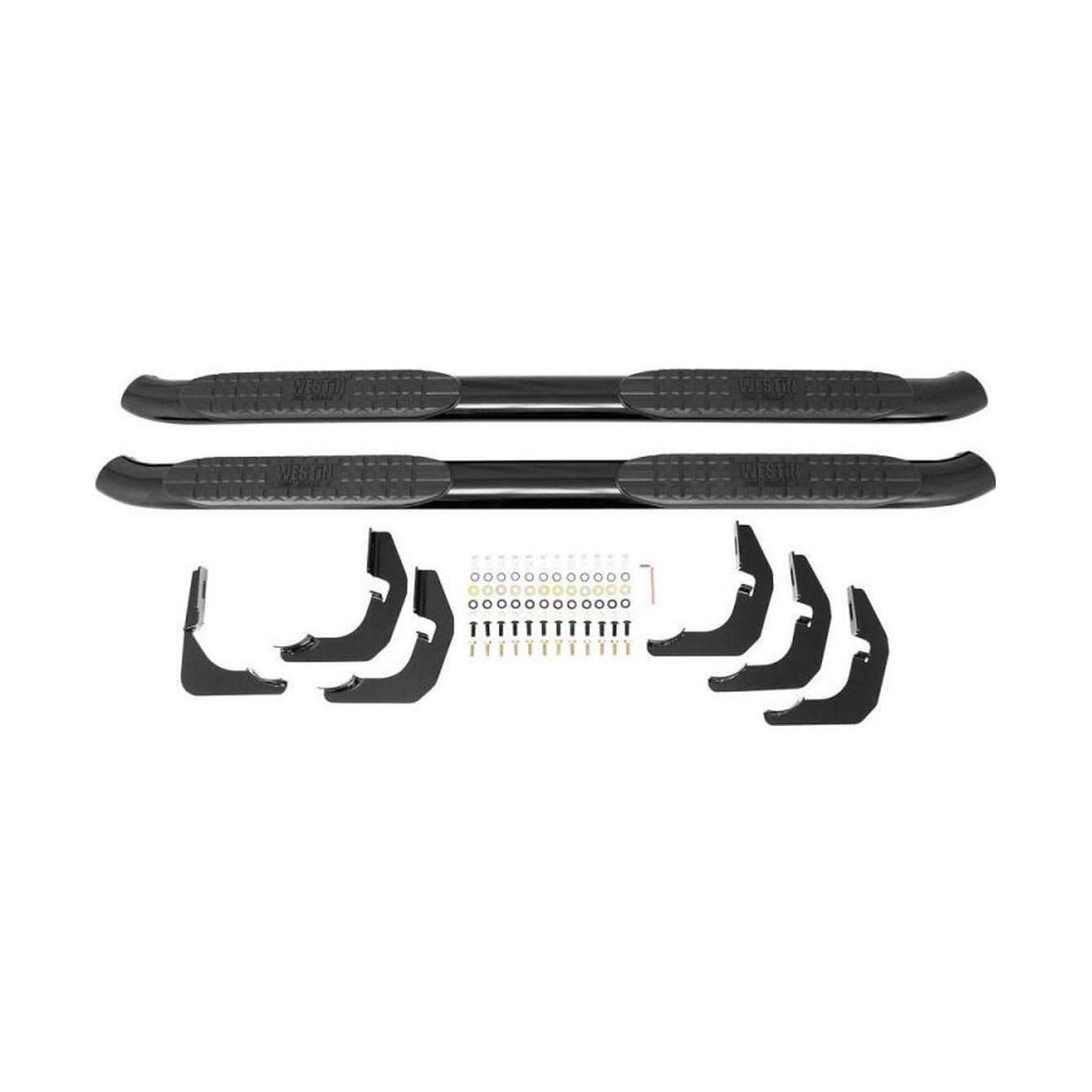 Westin Westin 2015-2018 Ford F-150 SuperCrew PRO TRAXX 4 Oval Nerf Step Bars - Black