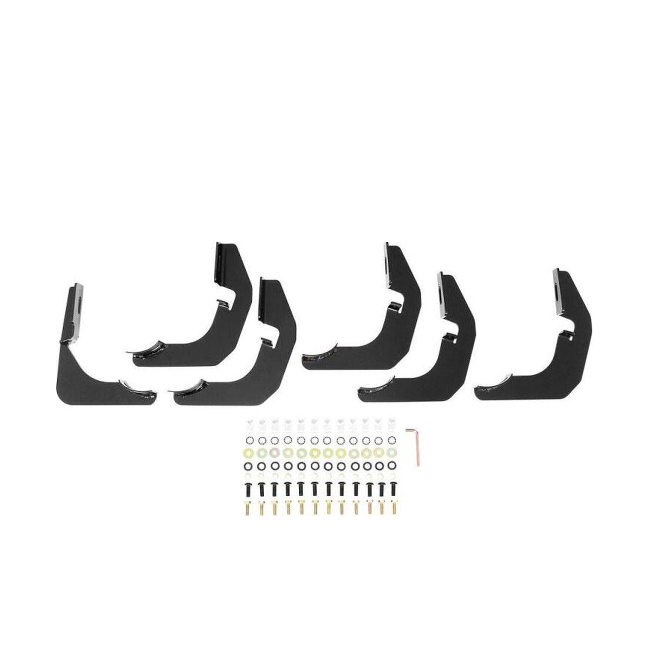 Westin Westin 2015-2018 Ford F-150 SuperCrew PRO TRAXX 4 Oval Nerf Step Bars - Black